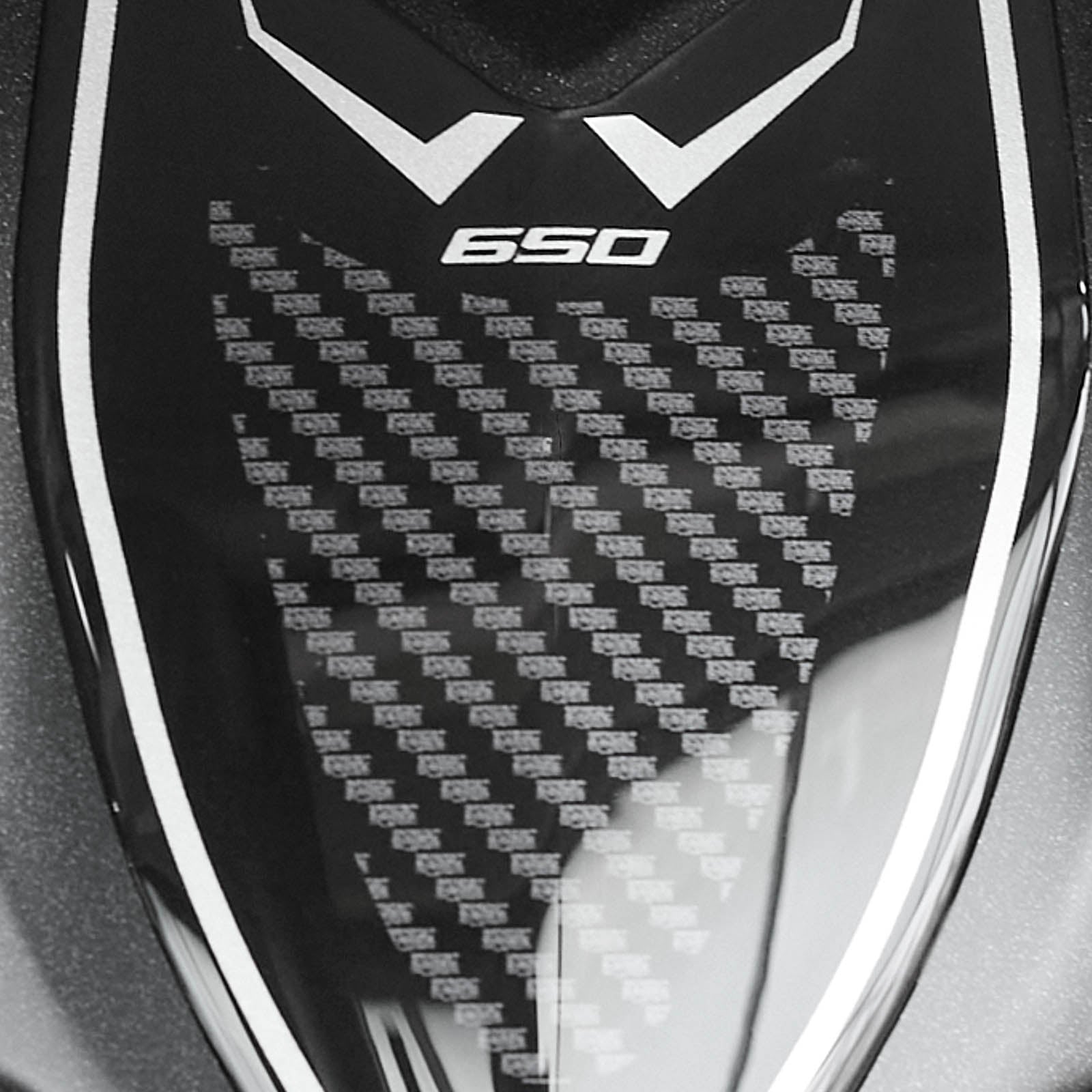 Resin Bike 3D Motorcycle Stickers - Windshield | Kawasaki Versys 650 2022>2025 - Pyramid Motorcycle Accessories