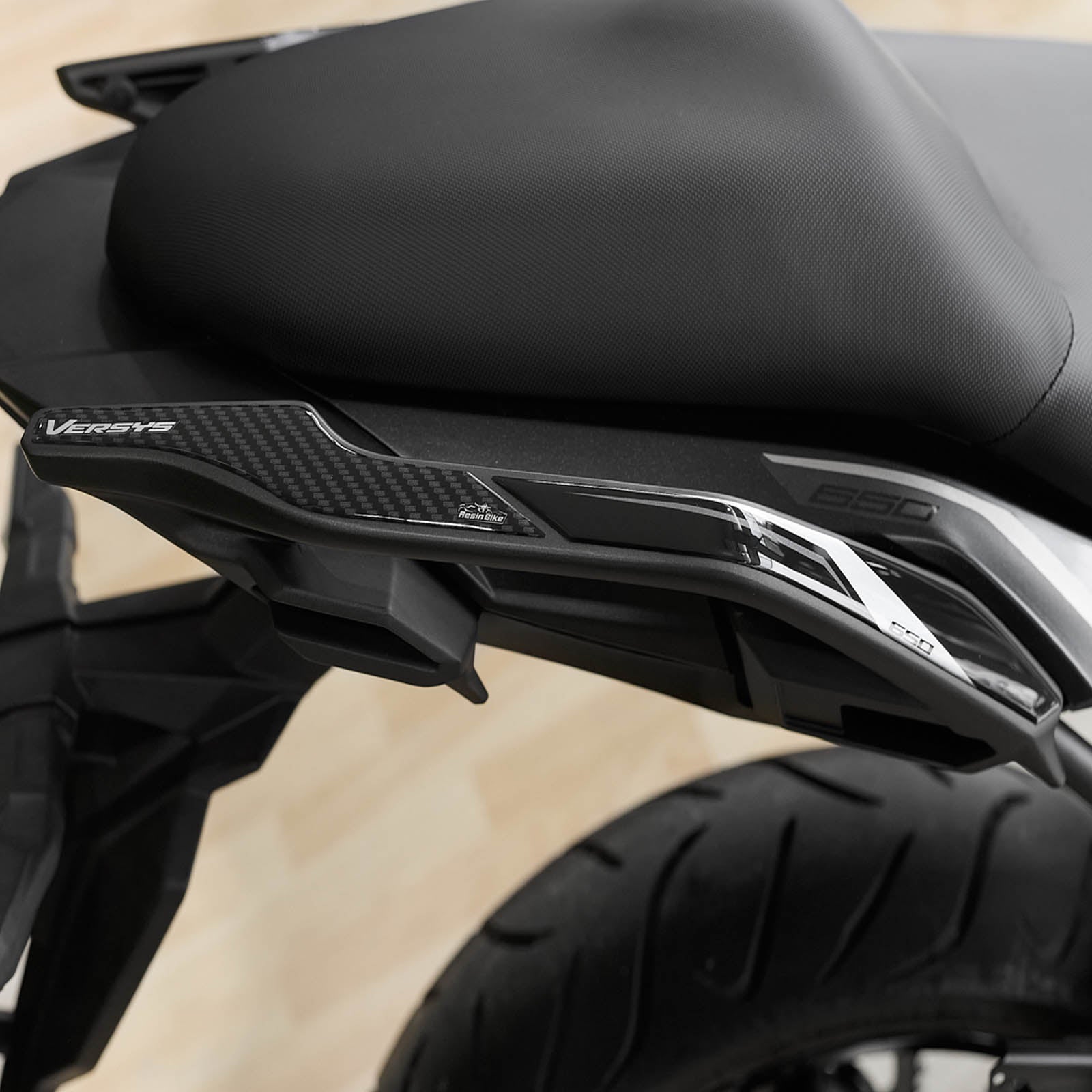 Resin Bike 3D Motorcycle Stickers - Full Kit | Kawasaki Versys 650 2022>2026 RB-1000707800001 - Pyramid Motorcycle Accessories