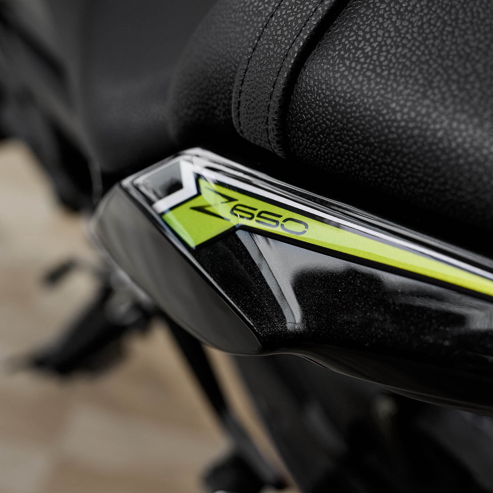 Resin Bike 3D Motorcycle Stickers - Tail Section | Kawasaki Z 650 2020>2024 - Pyramid Motorcycle Accessories