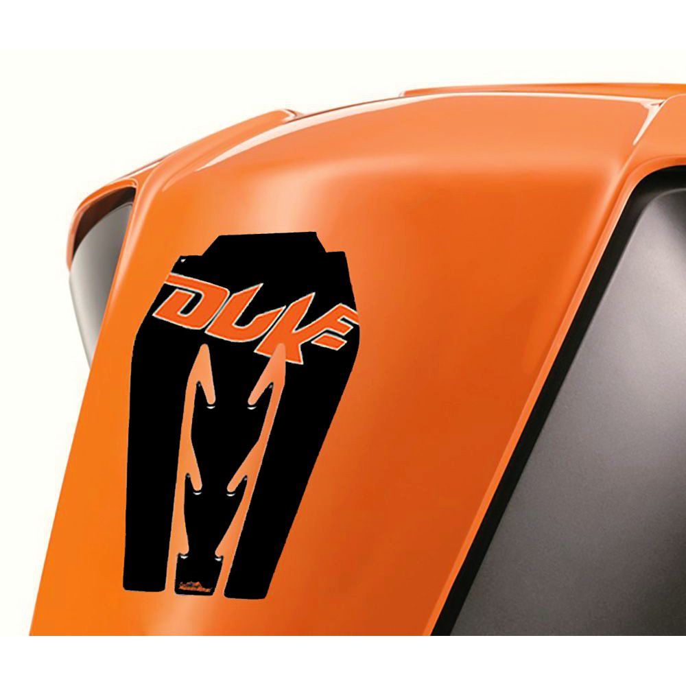 Resin Bike 3D Motorcycle Stickers - Tank Pad | KTM 690 Duke - Pyramid Motorcycle Accessories