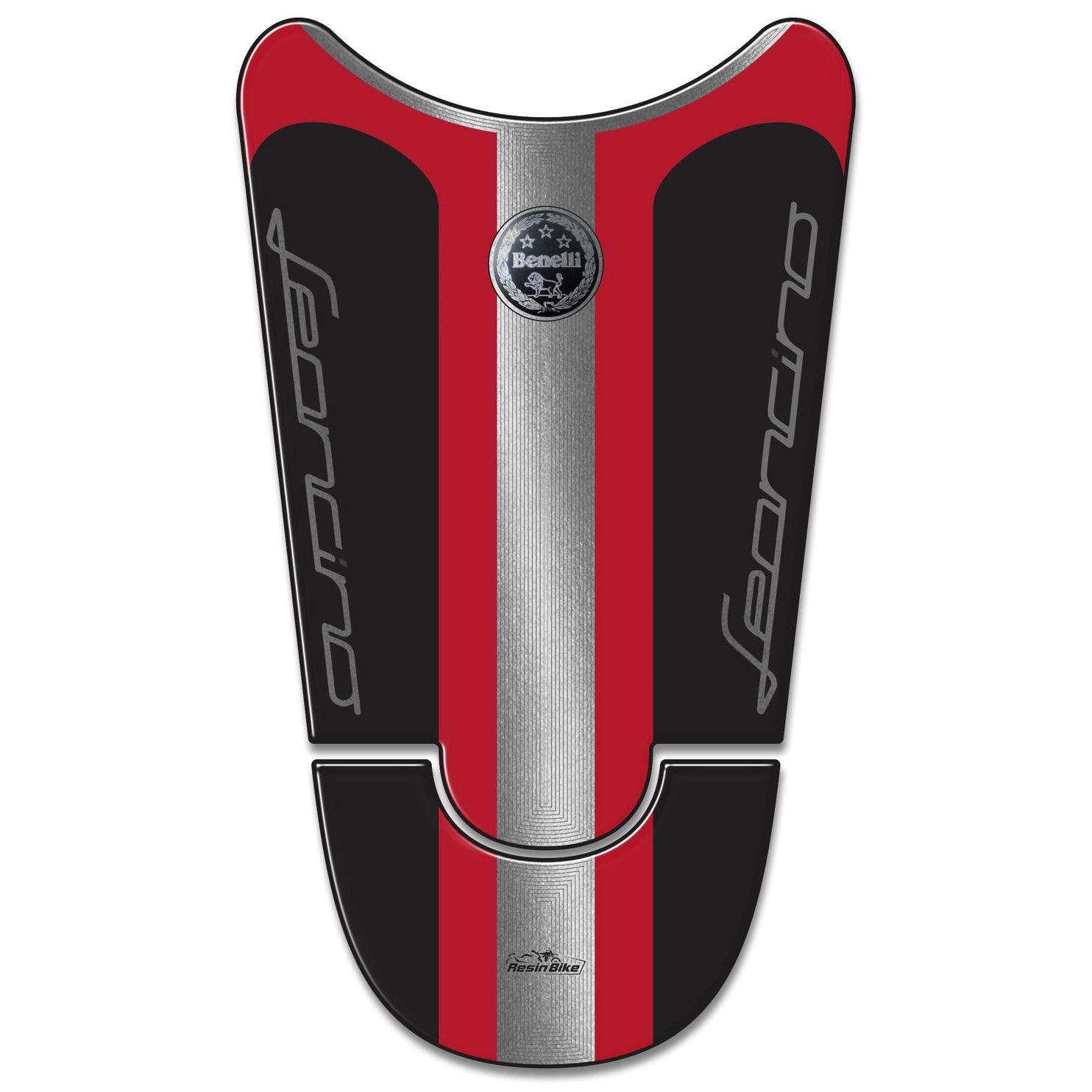 Resin Bike 3D Motorcycle Stickers - Tank Pad | Benelli Leoncino 500 2017>2020 - Pyramid Motorcycle Accessories