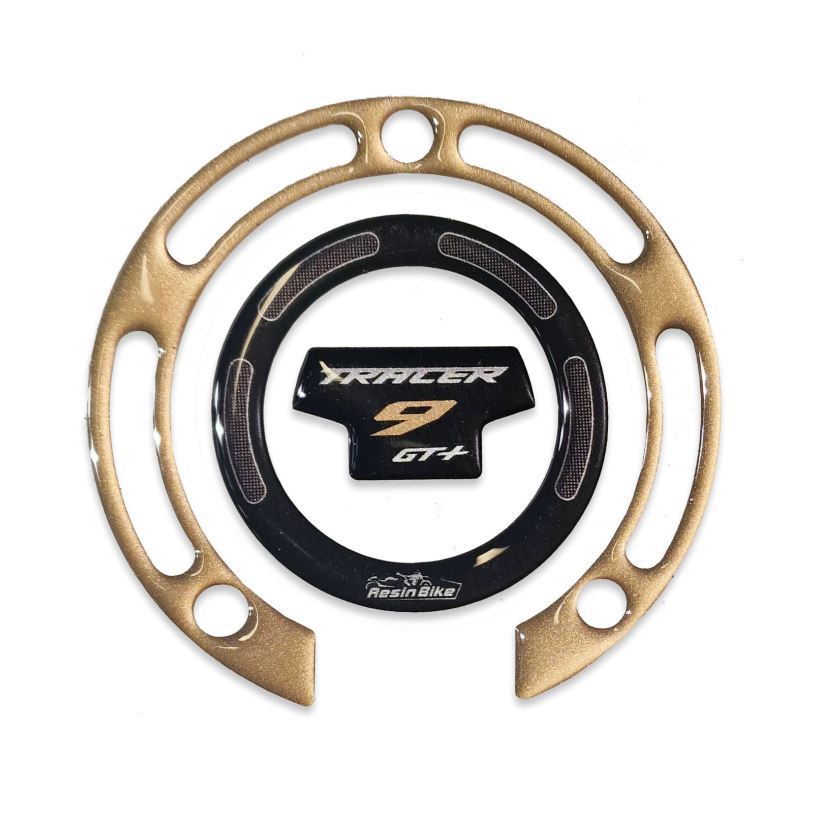 Resin Bike 3D Motorcycle Stickers - Fuel Cap | Yamaha Tracer 9 GT+ 2023>2024 - Pyramid Motorcycle Accessories