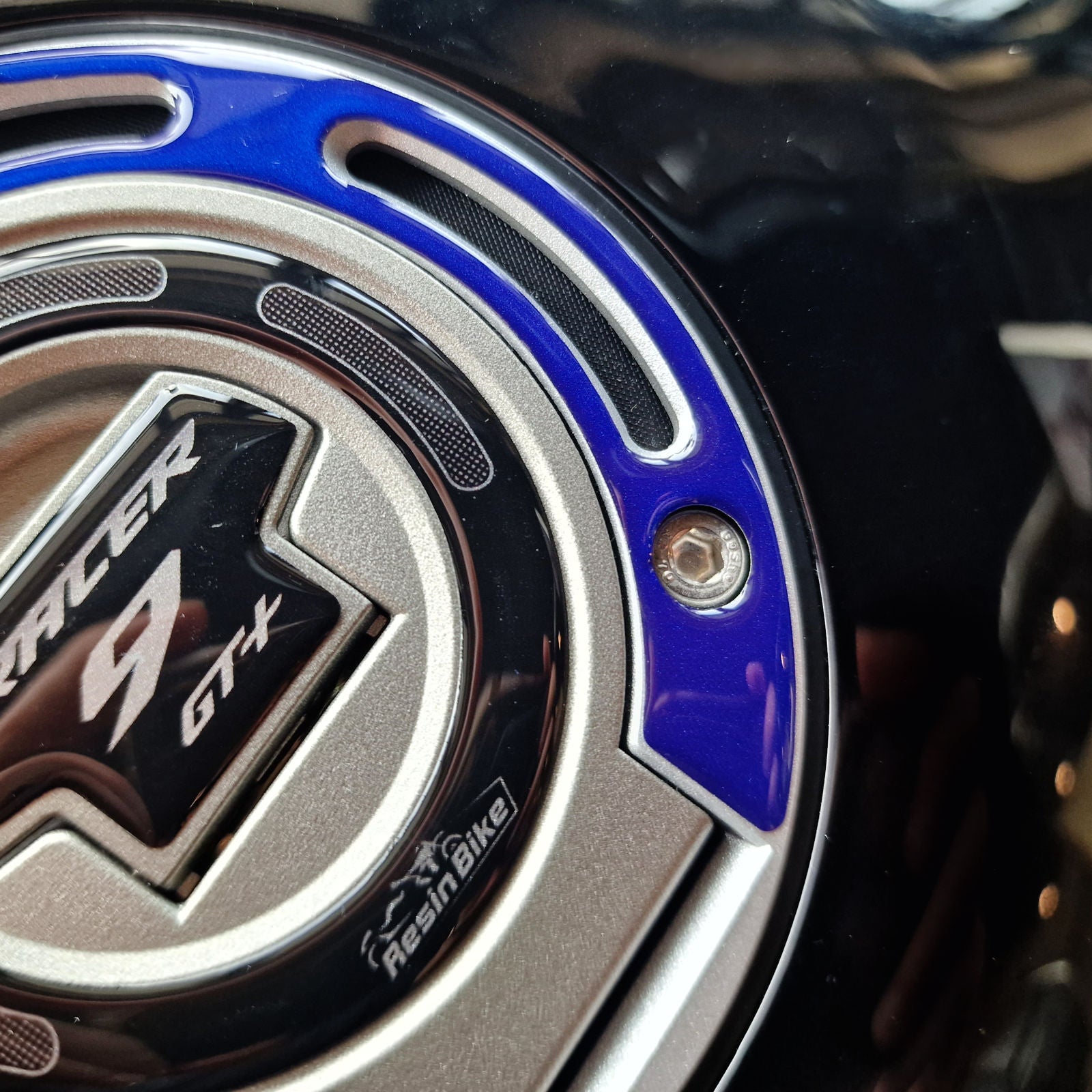 Resin Bike 3D Motorcycle Stickers - Fuel Cap | Yamaha Tracer 9 GT+ 2023>2024 RB-1000709700002 - Pyramid Motorcycle Accessories