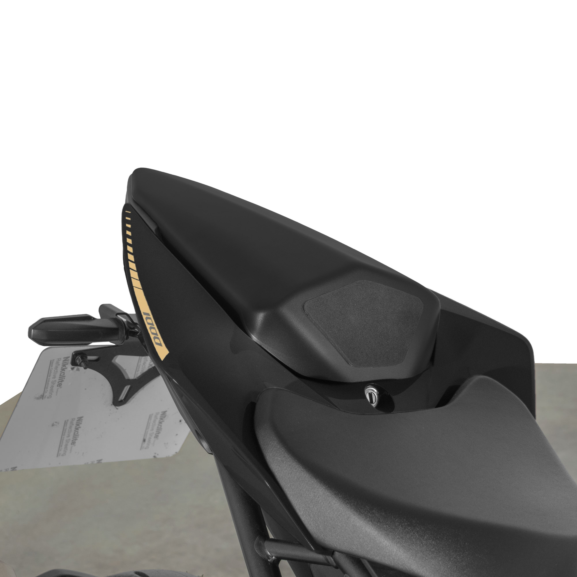 Pyramid Seat Cowl | Matte Black | Honda CB1000 Hornet 2025>CurrentΒ -Β Β Pyramid Motorcycle Accessories