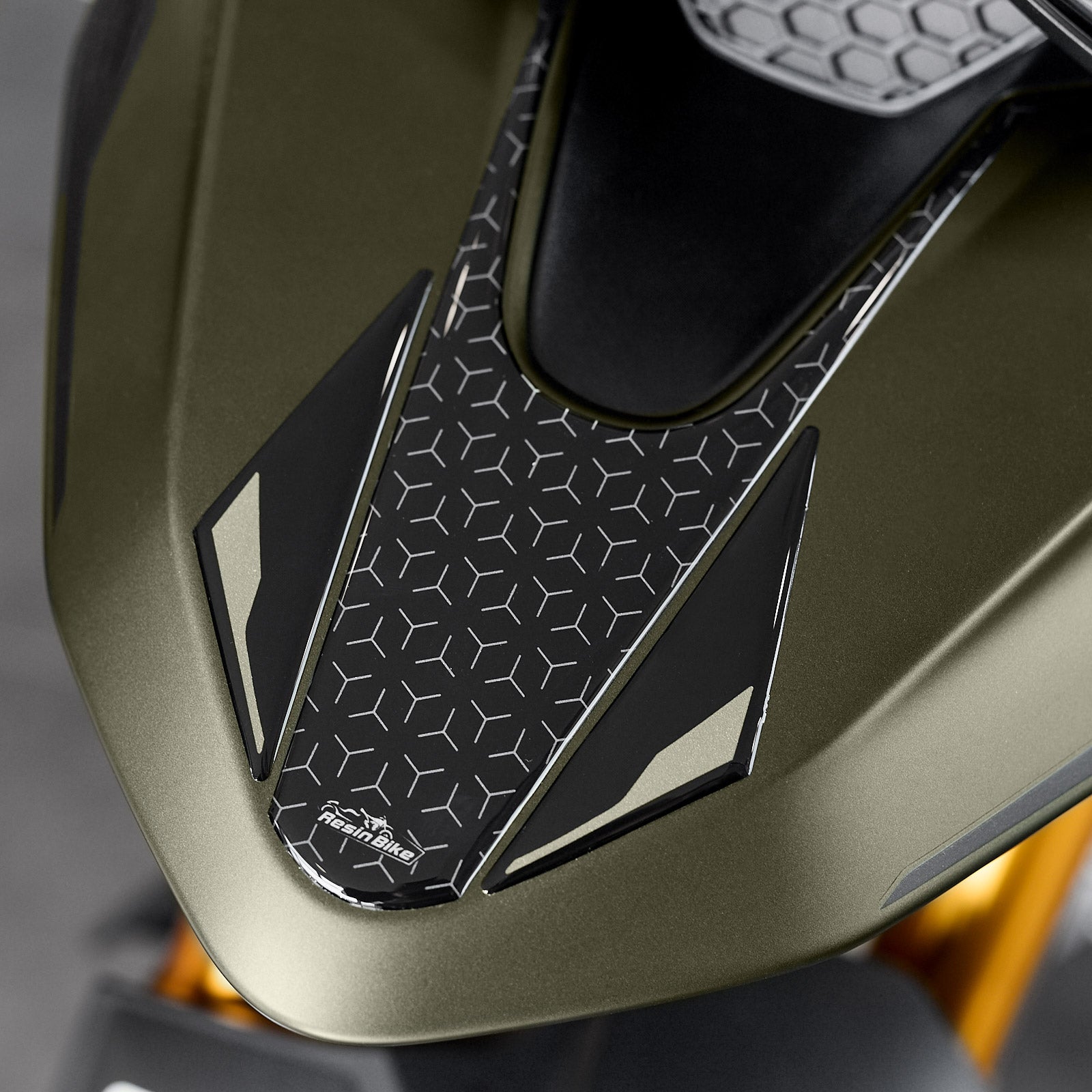 Resin Bike 3D Motorcycle Stickers - Beak | Triumph Tiger 900 Rally Pro 2024>2025 - Pyramid Motorcycle Accessories