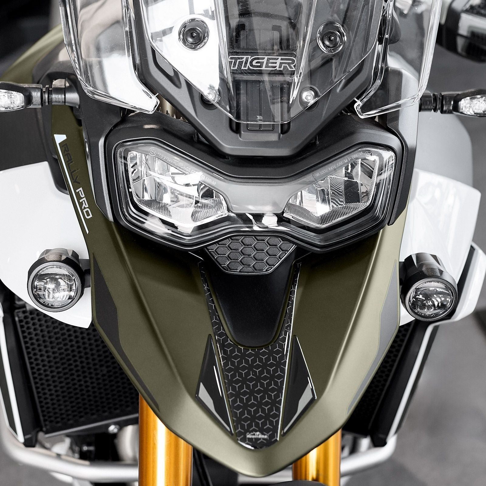 Resin Bike 3D Motorcycle Stickers - Full Kit | Triumph Tiger 900 Rally Pro 2024>2025 - Pyramid Motorcycle Accessories