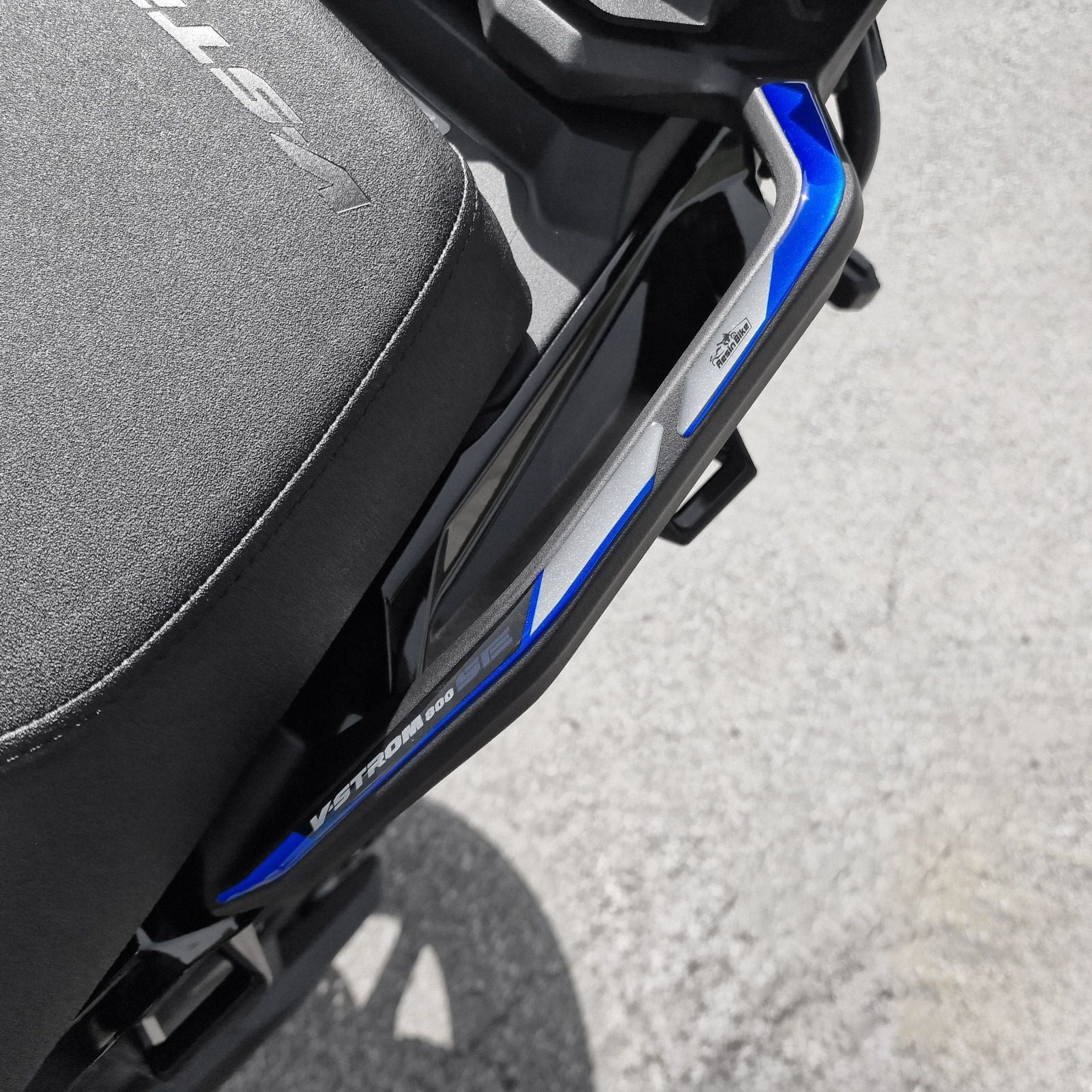 Resin Bike 3D Motorcycle Stickers - Passenger Handles | Suzuki V-Strom 800SE 2023>2024 RB-1000712900000 - Pyramid Motorcycle Accessories