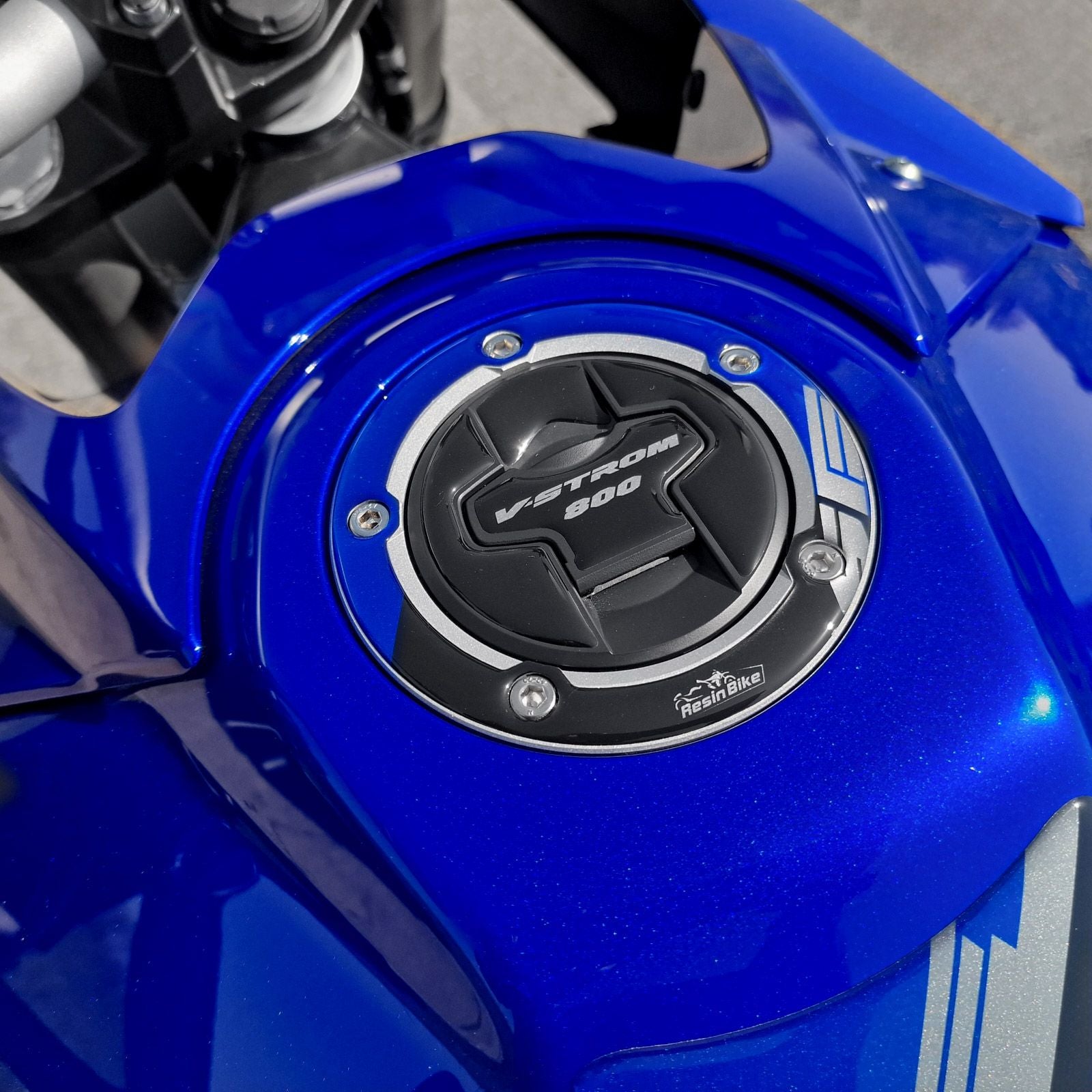 Resin Bike 3D Motorcycle Stickers - Fuel Cap | Suzuki V-Strom 800SE 2023>2024 RB-1000713200000 - Pyramid Motorcycle Accessories