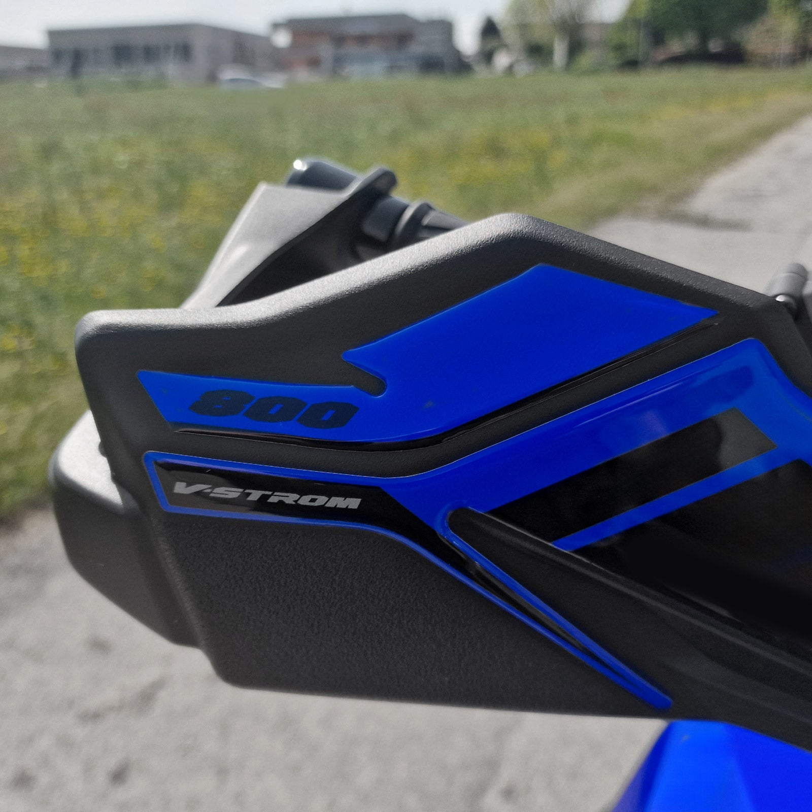 Resin Bike 3D Motorcycle Stickers - Handguards | Suzuki V-Strom 800SE 2023>2024 - Pyramid Motorcycle Accessories