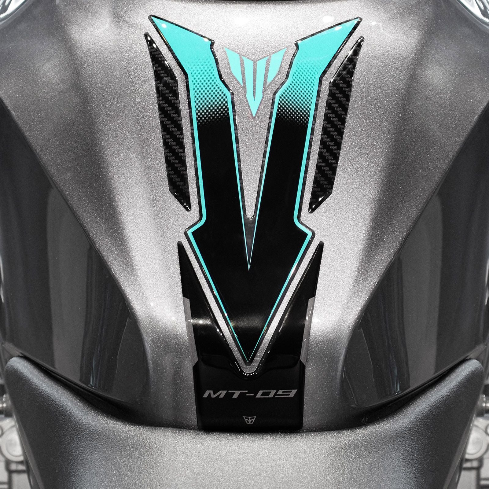 Resin Bike 3D Motorcycle Stickers - Basic Kit | Yamaha MT-09 2024>2025 RB-1000715400002 - Pyramid Motorcycle Accessories