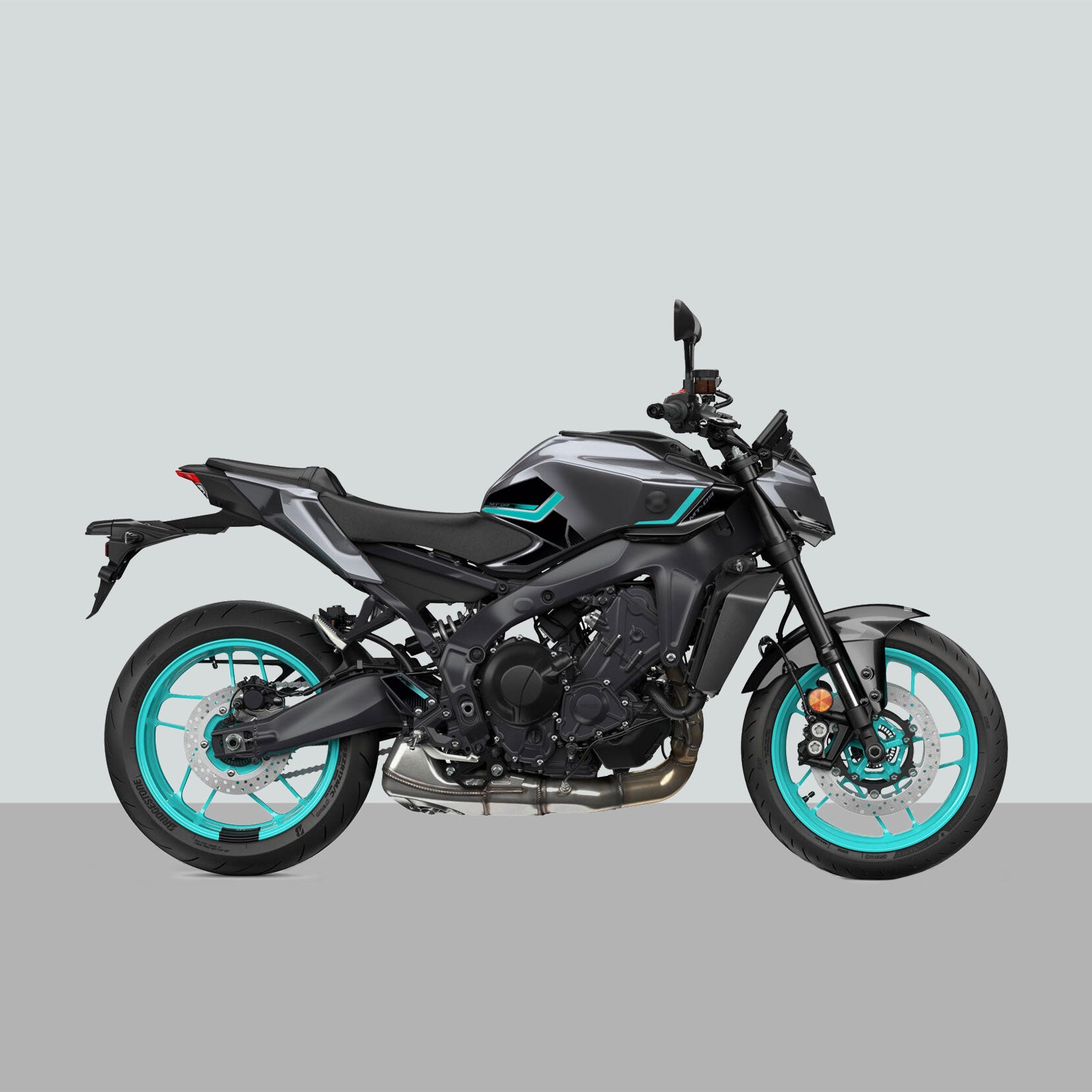 Resin Bike 3D Motorcycle Stickers - Full Kit | Yamaha MT-09 2024>2025 RB-1000715500009 - Pyramid Motorcycle Accessories