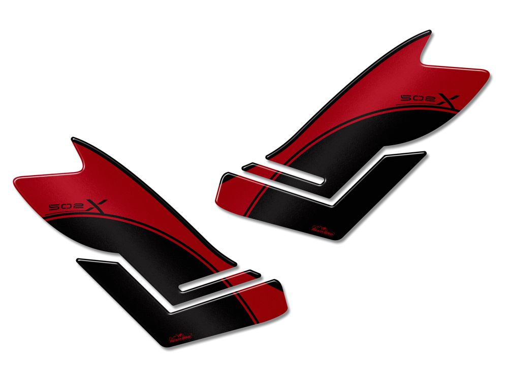 Resin Bike 3D Motorcycle Stickers - Tank Sides | Benelli TRK 502 X 2020>2022 - Pyramid Motorcycle Accessories