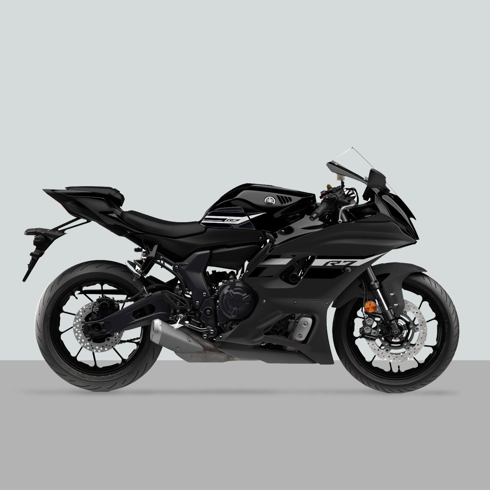 Resin Bike 3D Motorcycle Stickers - Full Kit | Yamaha YZF-R7 2021>2025 - Pyramid Motorcycle Accessories