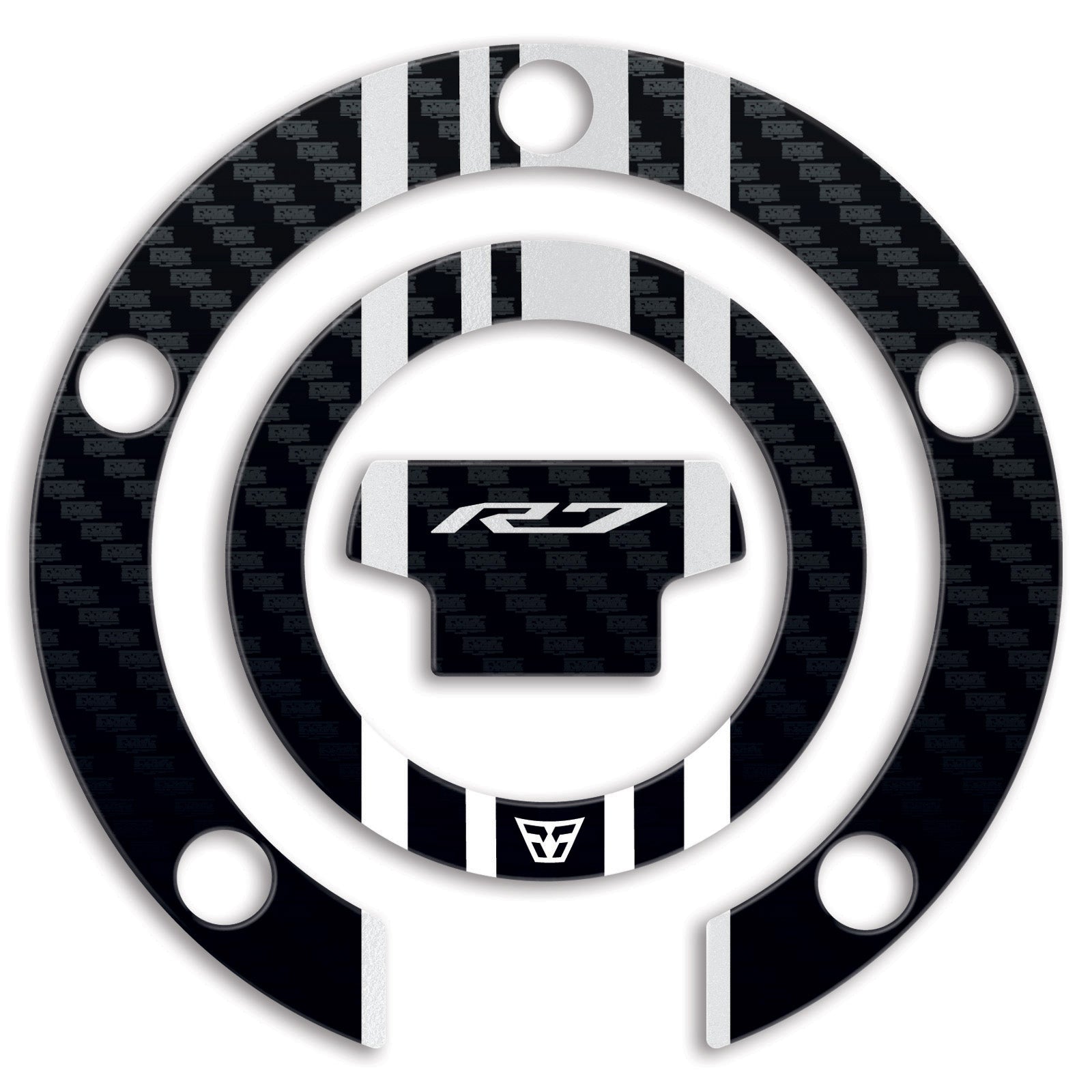 Resin Bike 3D Motorcycle Stickers - Fuel Cap | Yamaha YZF-R7 2021>2025