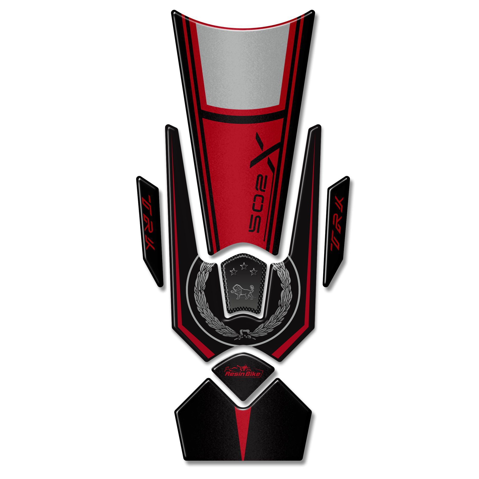 Resin Bike 3D Motorcycle Stickers - Tank Pad | Benelli TRK 502 X 2020>2022 - Pyramid Motorcycle Accessories