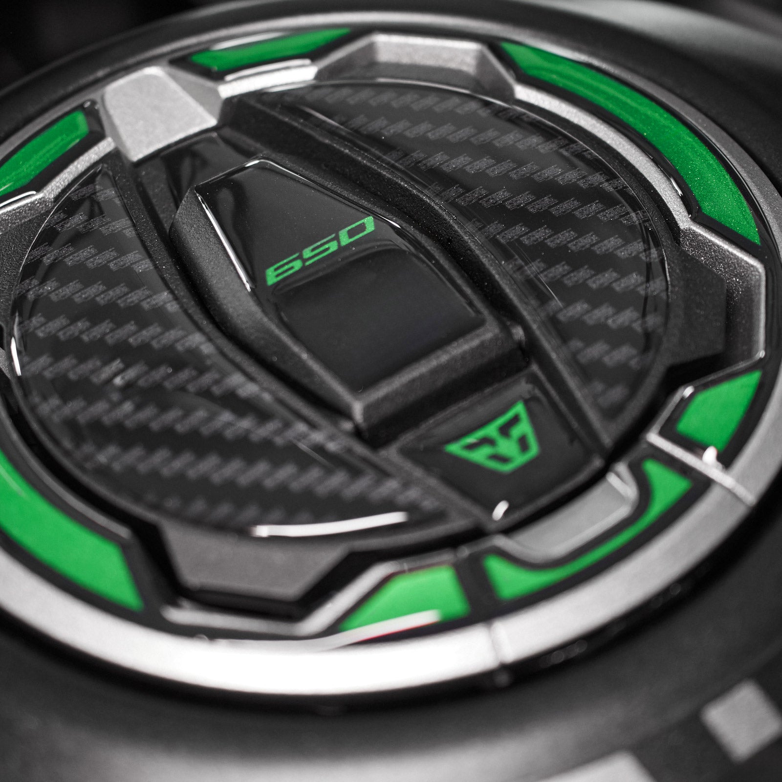 Resin Bike 3D Motorcycle Stickers - Fuel Cap | Kawasaki Versys 650 2022>2026 RB-1000717500007 - Pyramid Motorcycle Accessories
