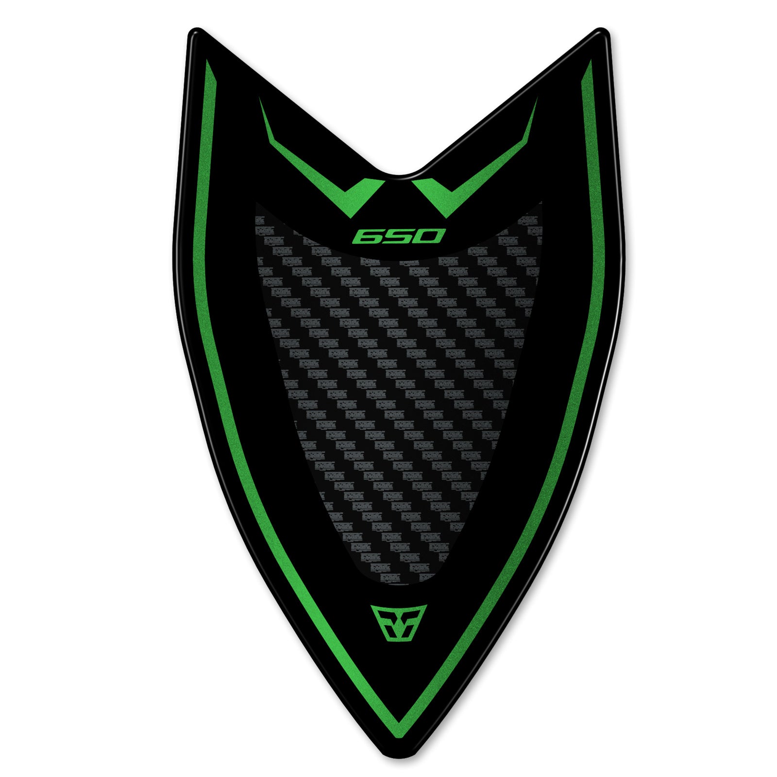 Resin Bike 3D Motorcycle Stickers - Windshield | Kawasaki Versys 650 2022>2026 - Pyramid Motorcycle Accessories