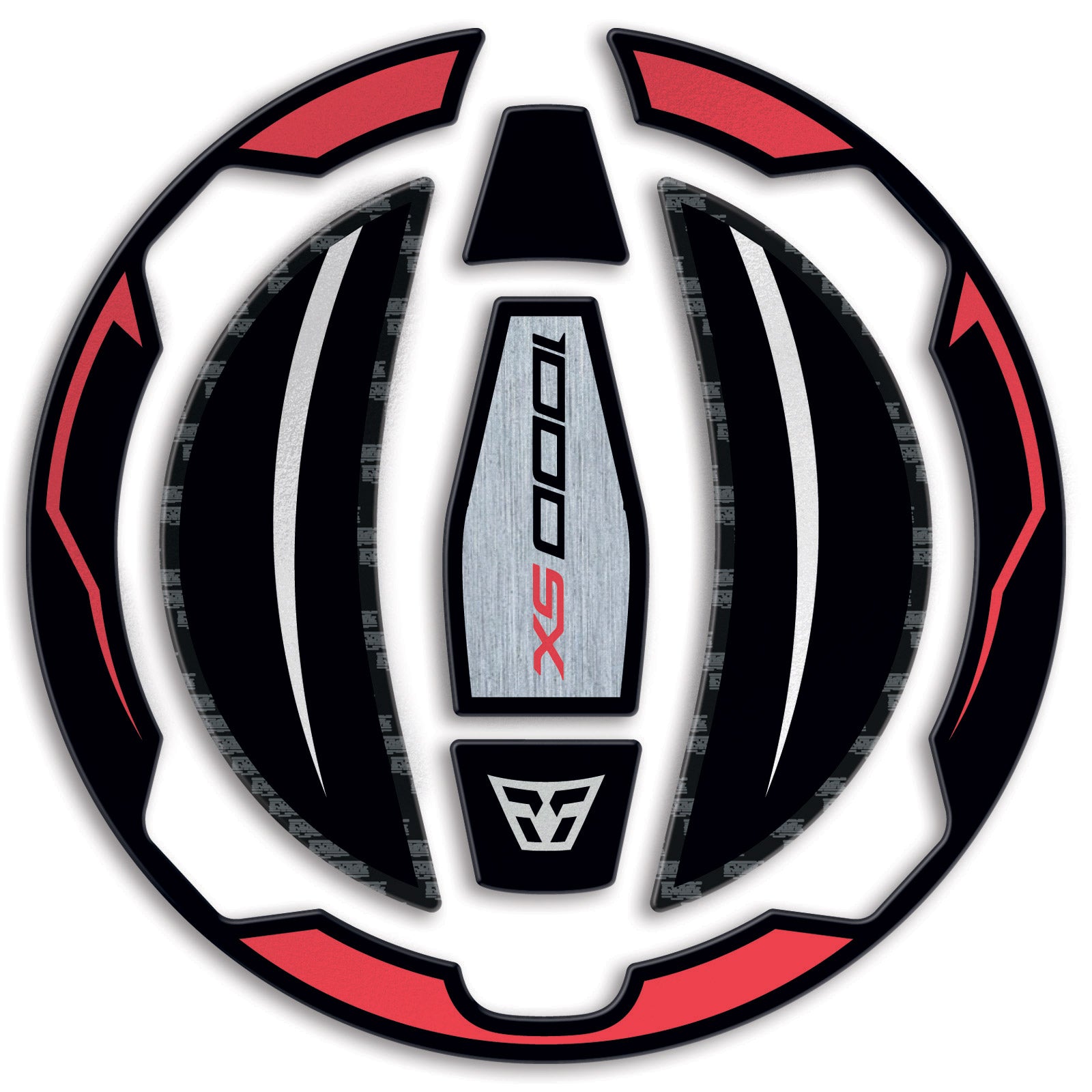 Resin Bike 3D Motorcycle Stickers - Fuel Cap | Kawasaki Ninja 1000 SX / SX SE / Tourer 2021>2024 - Pyramid Motorcycle Accessories
