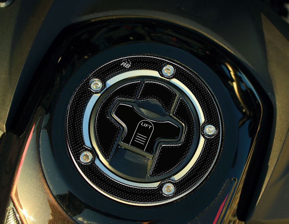 Resin Bike 3D Motorcycle Stickers - Fuel Cap | Suzuki GSX 1250 FA 2002 RB-B66239W1 - Pyramid Motorcycle Accessories