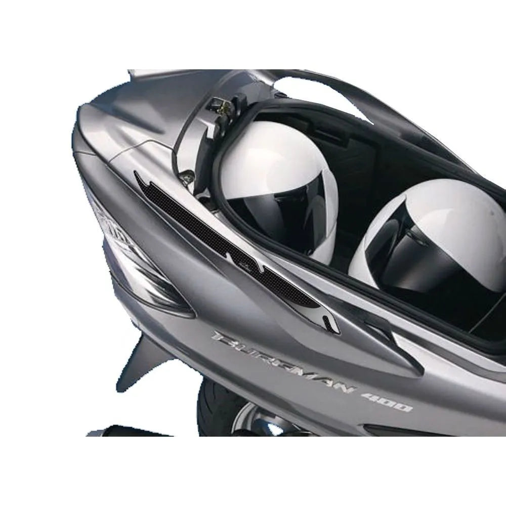 Resin Bike 3D Motorcycle Stickers - Passenger Handles | Suzuki Burgman 2006>2007 - Pyramid Motorcycle Accessories
