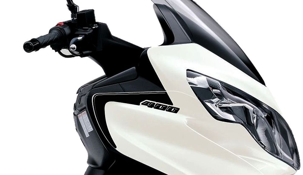 Resin Bike 3D Motorcycle Stickers - Side Panels | Suzuki Burgman 2006>2007 - Pyramid Motorcycle Accessories