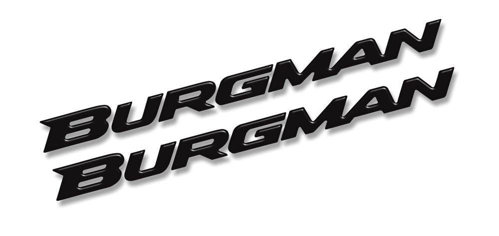 Resin Bike 3D Motorcycle Stickers - Lettering | Suzuki Burgman RB-B36L2752 - Pyramid Motorcycle Accessories