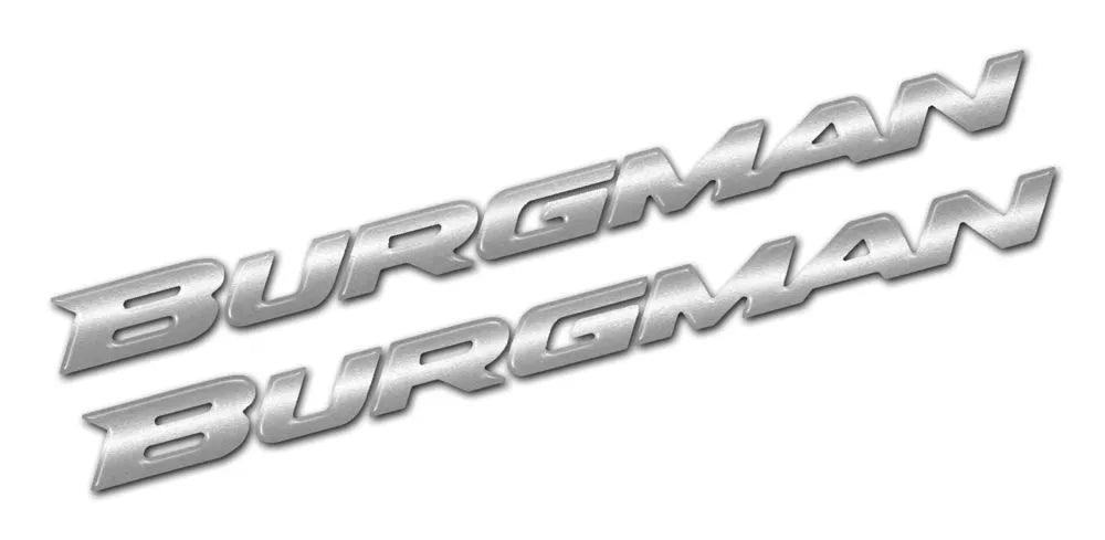 Resin Bike 3D Motorcycle Stickers - Lettering | Suzuki Burgman - Pyramid Motorcycle Accessories