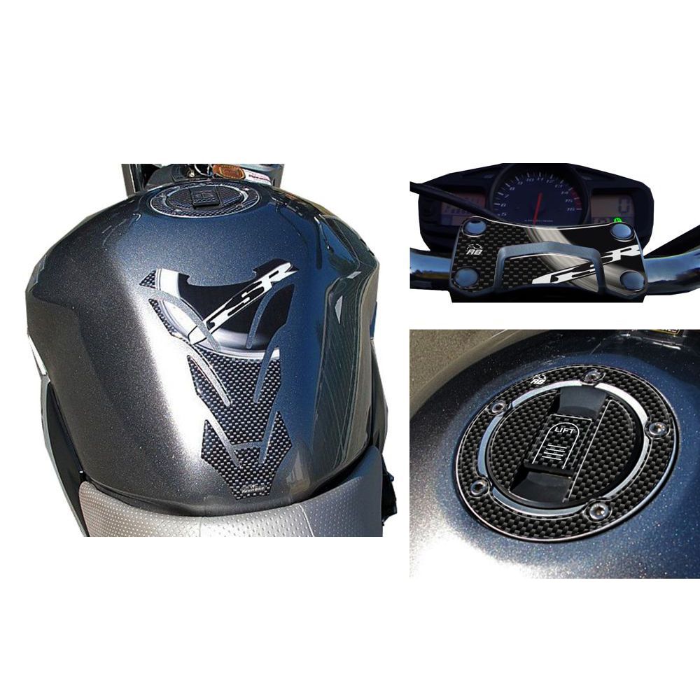 Resin Bike 3D Motorcycle Stickers - Top Yoke | Suzuki GSR 600 2006>2010 RB-B09260B5 - Pyramid Motorcycle Accessories