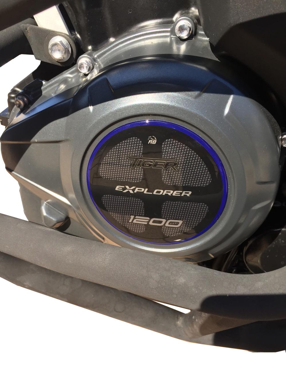 Resin Bike 3D Motorcycle Stickers - Variator Cover | Triumph Tiger 1200 2011>2020 RB-BO445300 - Pyramid Motorcycle Accessories