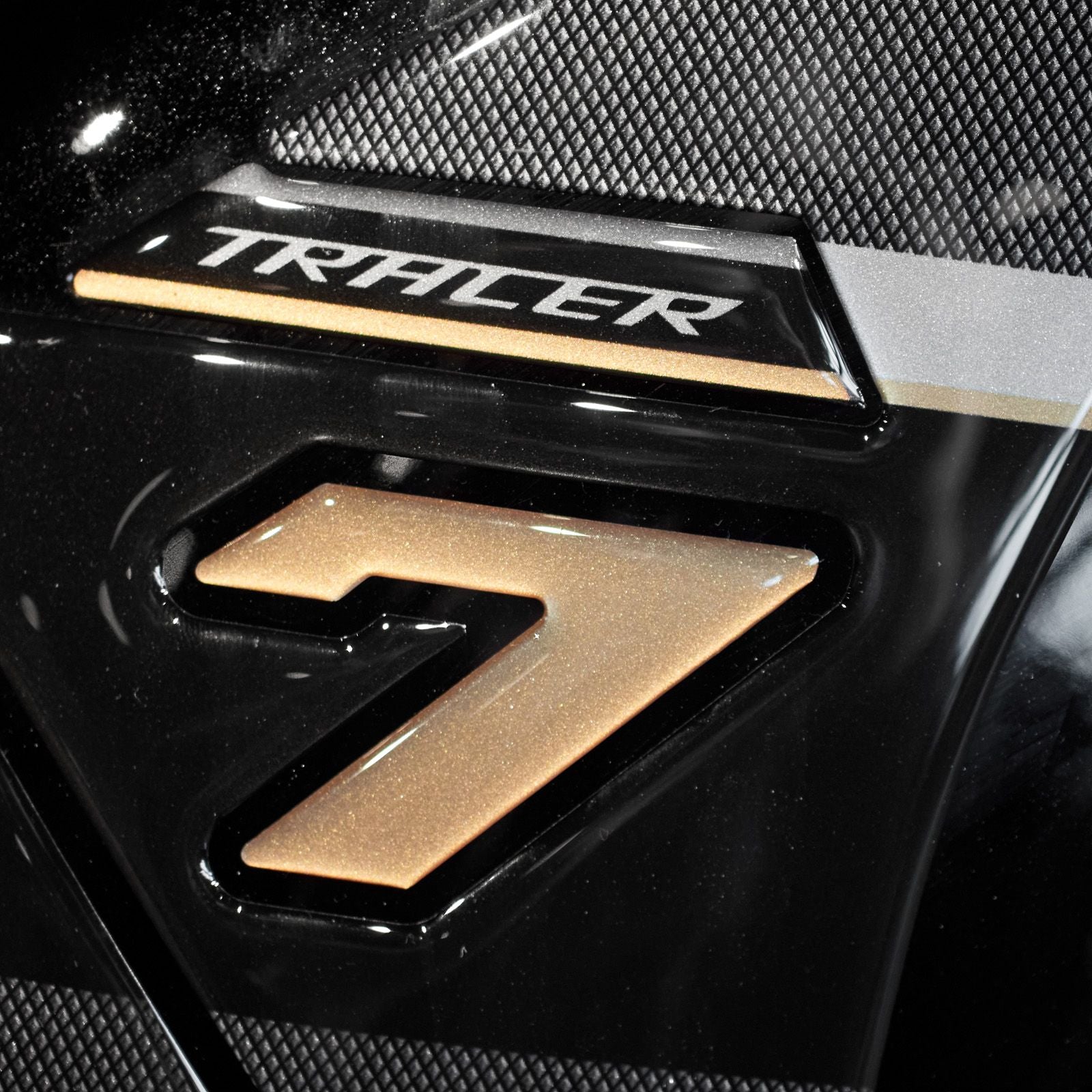 Resin Bike 3D Motorcycle Stickers - Tank Sides | Yamaha Tracer 7 / 7GT 2021>2024 - Pyramid Motorcycle Accessories