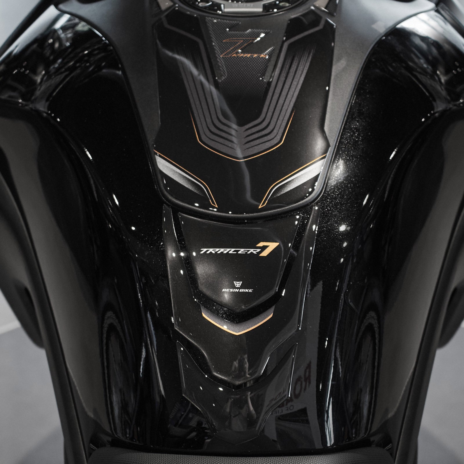 Resin Bike 3D Motorcycle Stickers - Basic Kit | Yamaha Tracer 7 / 7GT 2021>2024 - Pyramid Motorcycle Accessories