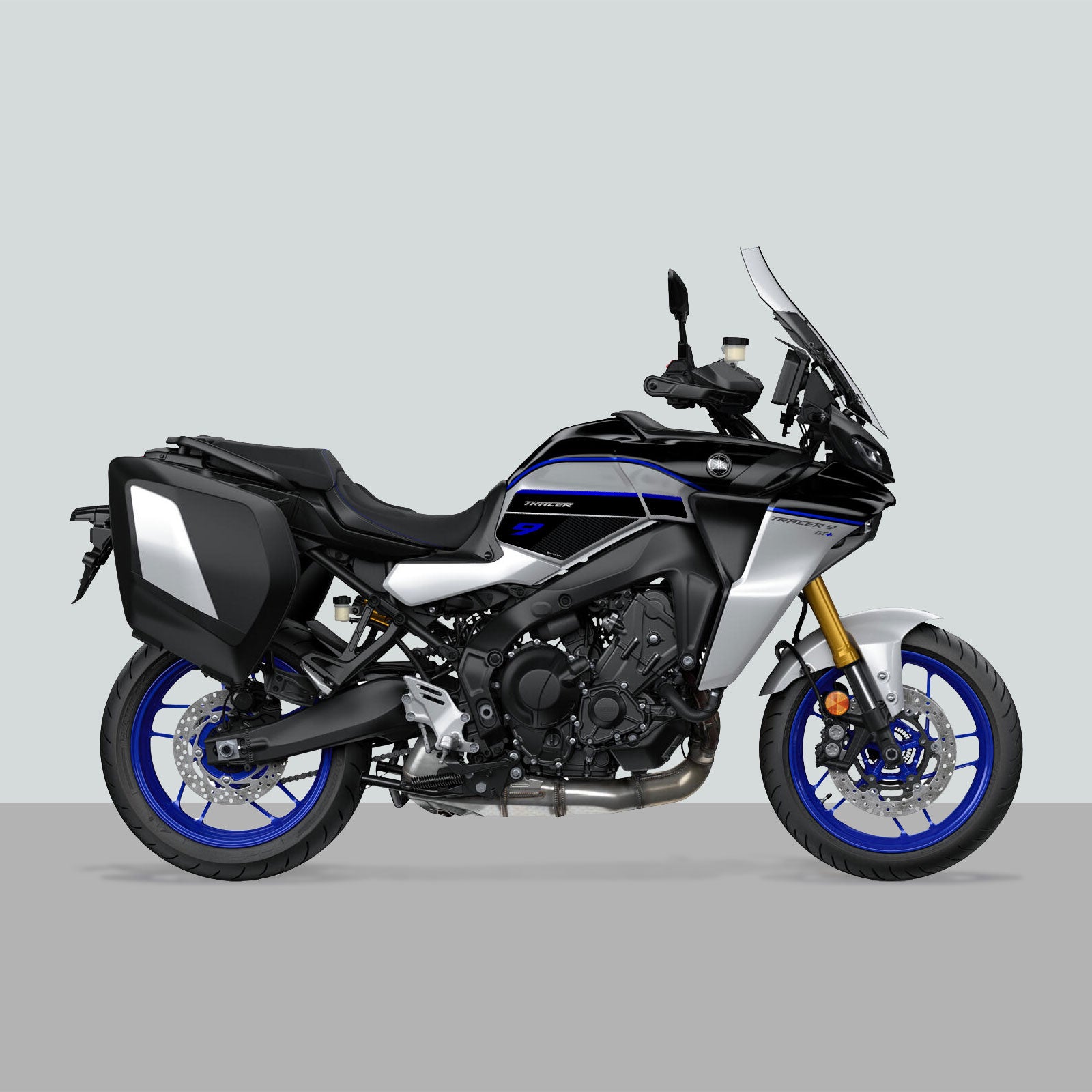 Resin Bike 3D Motorcycle Stickers - Basic Kit | Yamaha Tracer 9 GT+ 2025>2026 - Pyramid Motorcycle Accessories