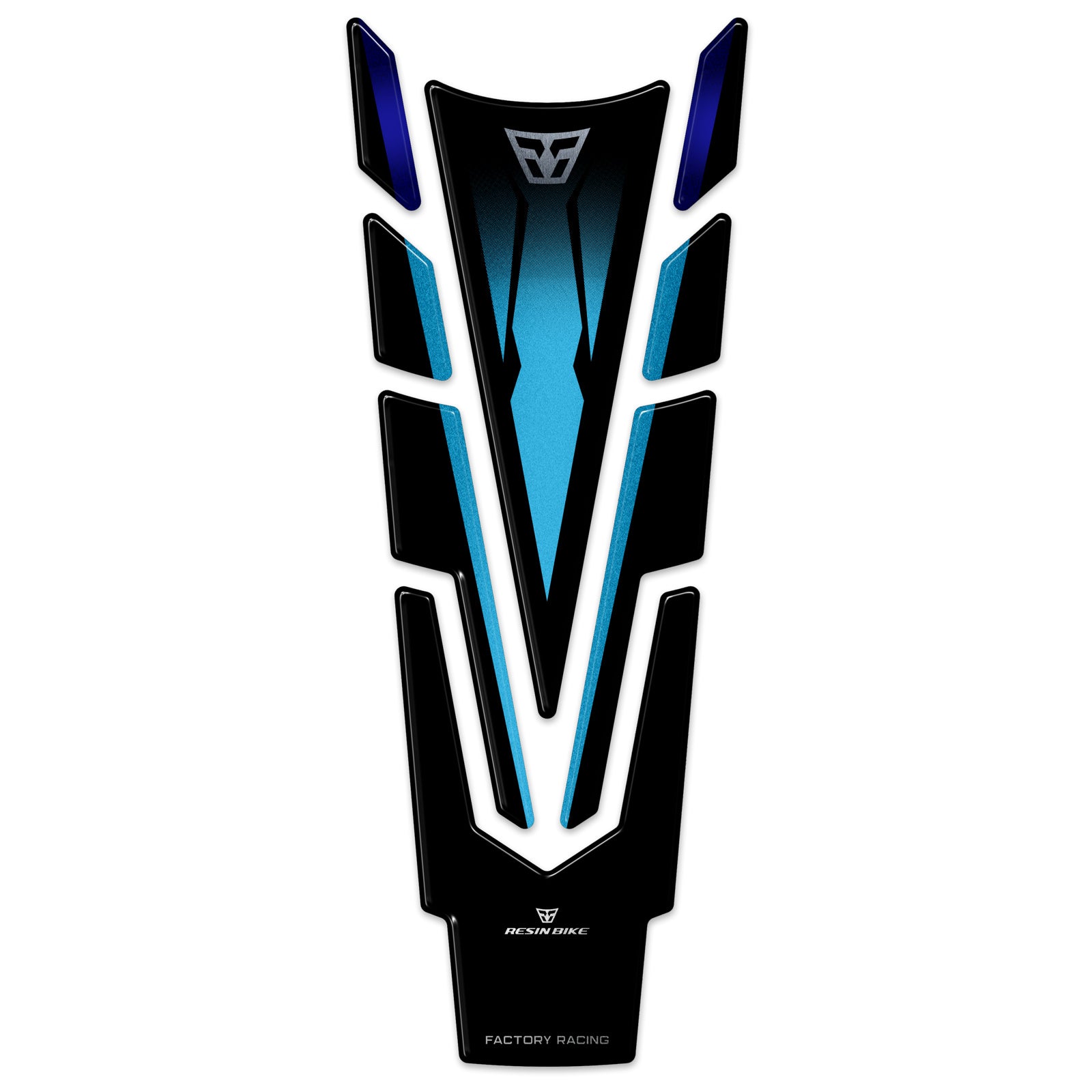 Resin Bike 3D Motorcycle Stickers - Tank Pad | Yamaha YZF-R1 2020>2024 - Pyramid Motorcycle Accessories