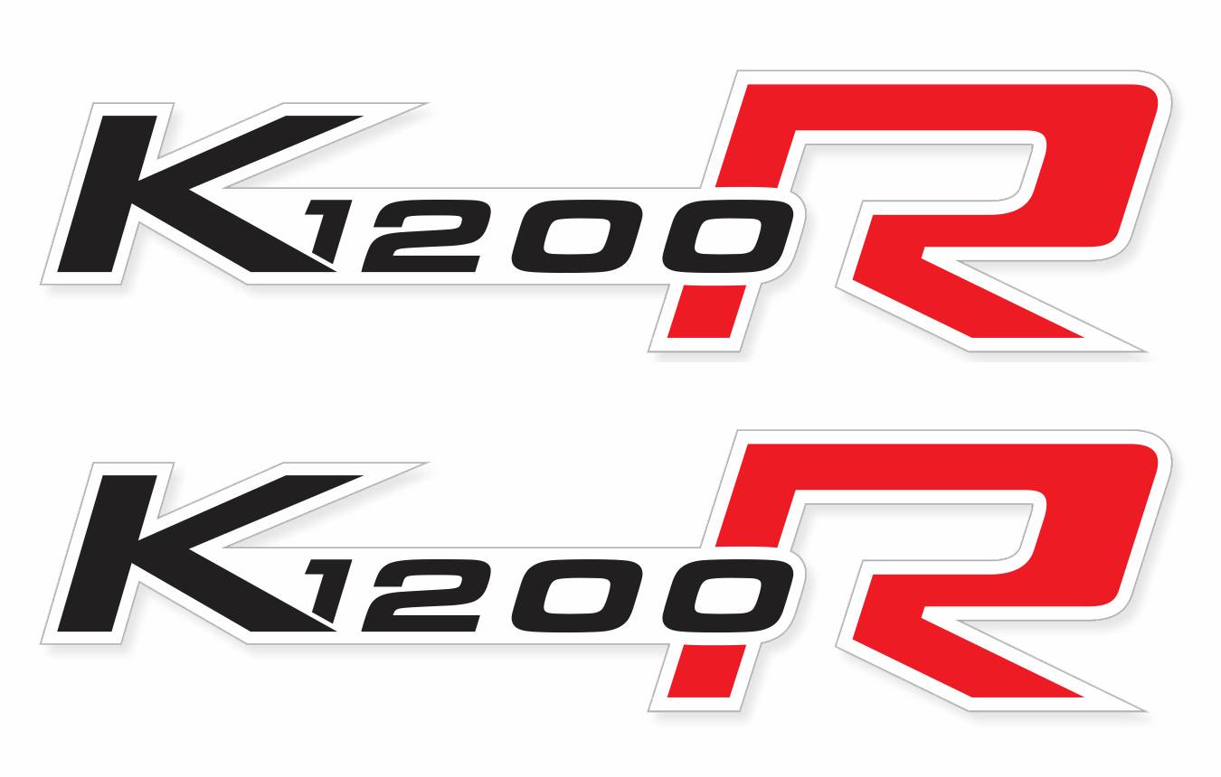 Resin Bike 3D Motorcycle Stickers - Lettering | BMW K 1200 R 2005>2008 - Pyramid Motorcycle Accessories