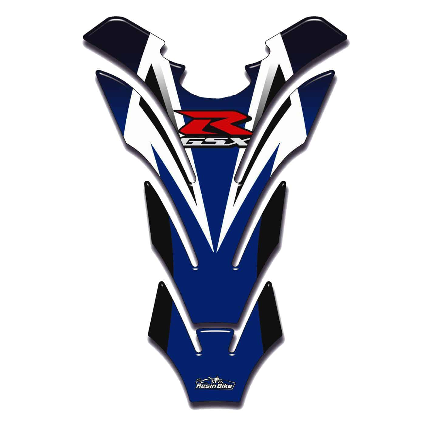 Resin Bike 3D Motorcycle Stickers - Tank Pad | Suzuki GSX-R600/1000 2001>2026 - Pyramid Motorcycle Accessories
