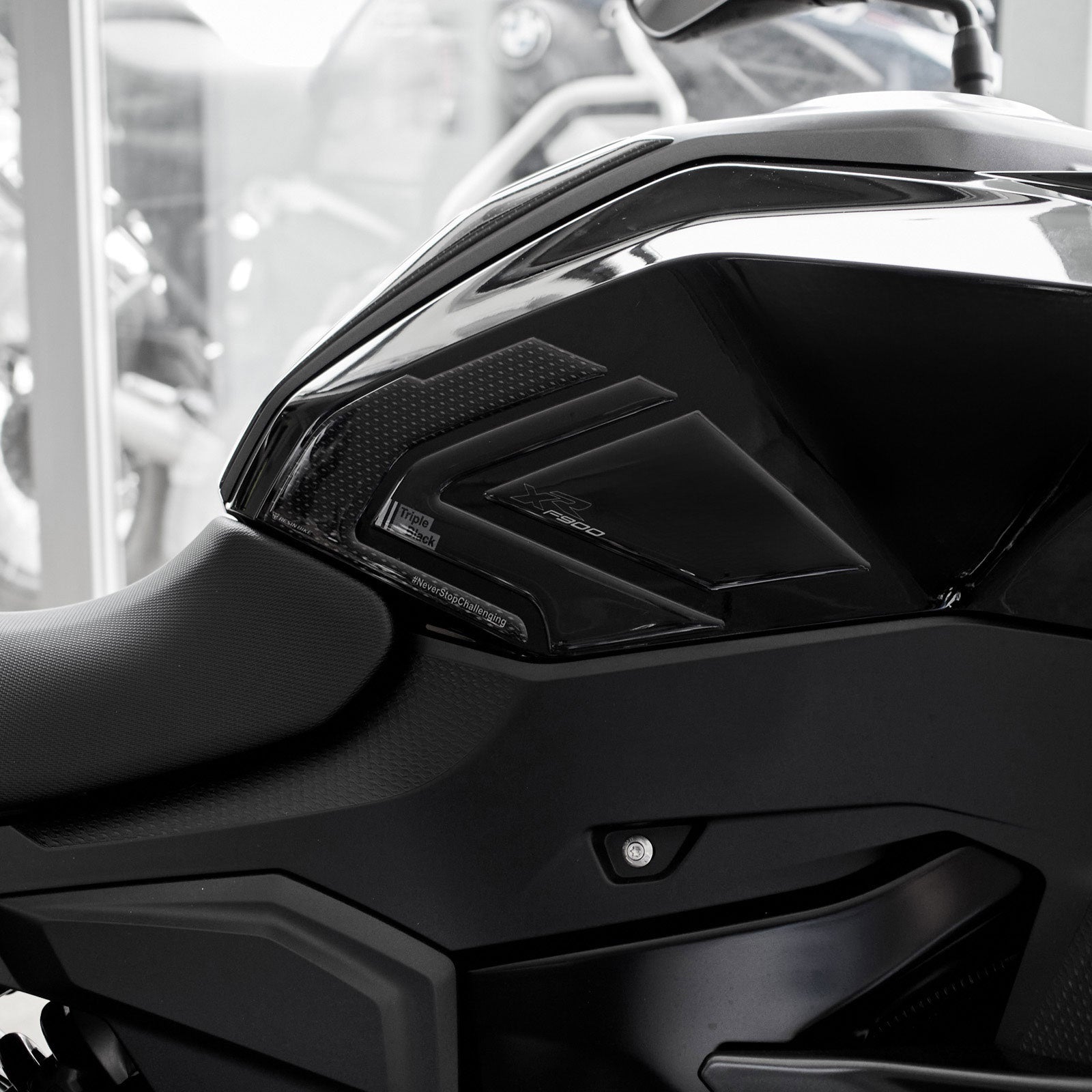 Resin Bike 3D Motorcycle Stickers - Tank Sides | BMW F 900 XR 2020>2026 RB-1000727800005 - Pyramid Motorcycle Accessories