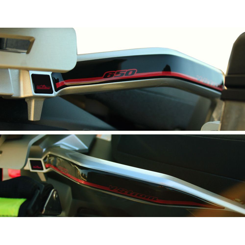 Resin Bike 3D Motorcycle Stickers - Passenger Handles | Suzuki V-Strom 650 2017>2023 RB-BE704115 - Pyramid Motorcycle Accessories