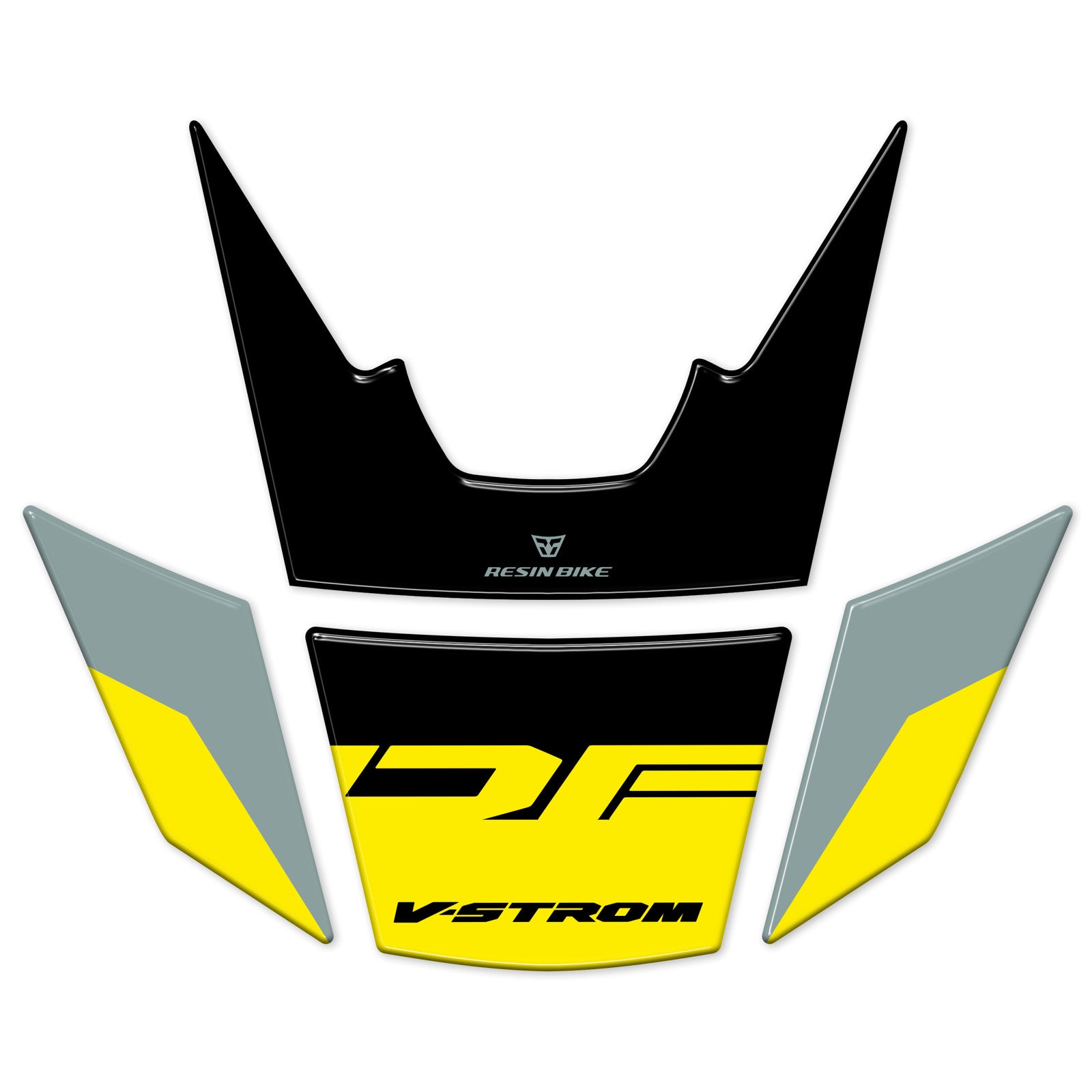 Resin Bike 3D Motorcycle Stickers - Full Kit | Suzuki V-Strom 800DE 2023>2024 RB-1000732100008 - Pyramid Motorcycle Accessories