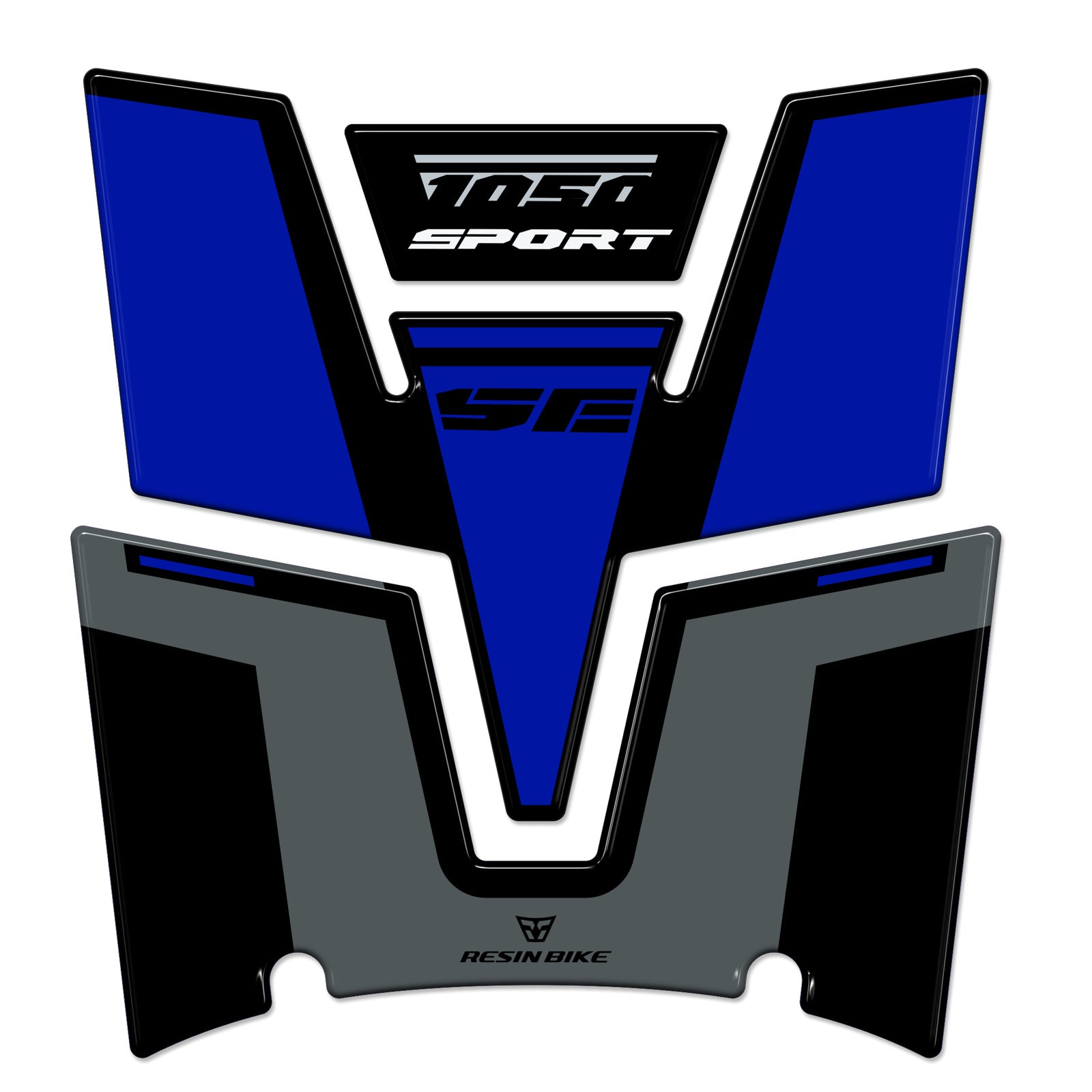 Resin Bike 3D Motorcycle Stickers - Tank Pad | Suzuki V-Strom 1050SE 2023>2025 - Pyramid Motorcycle Accessories