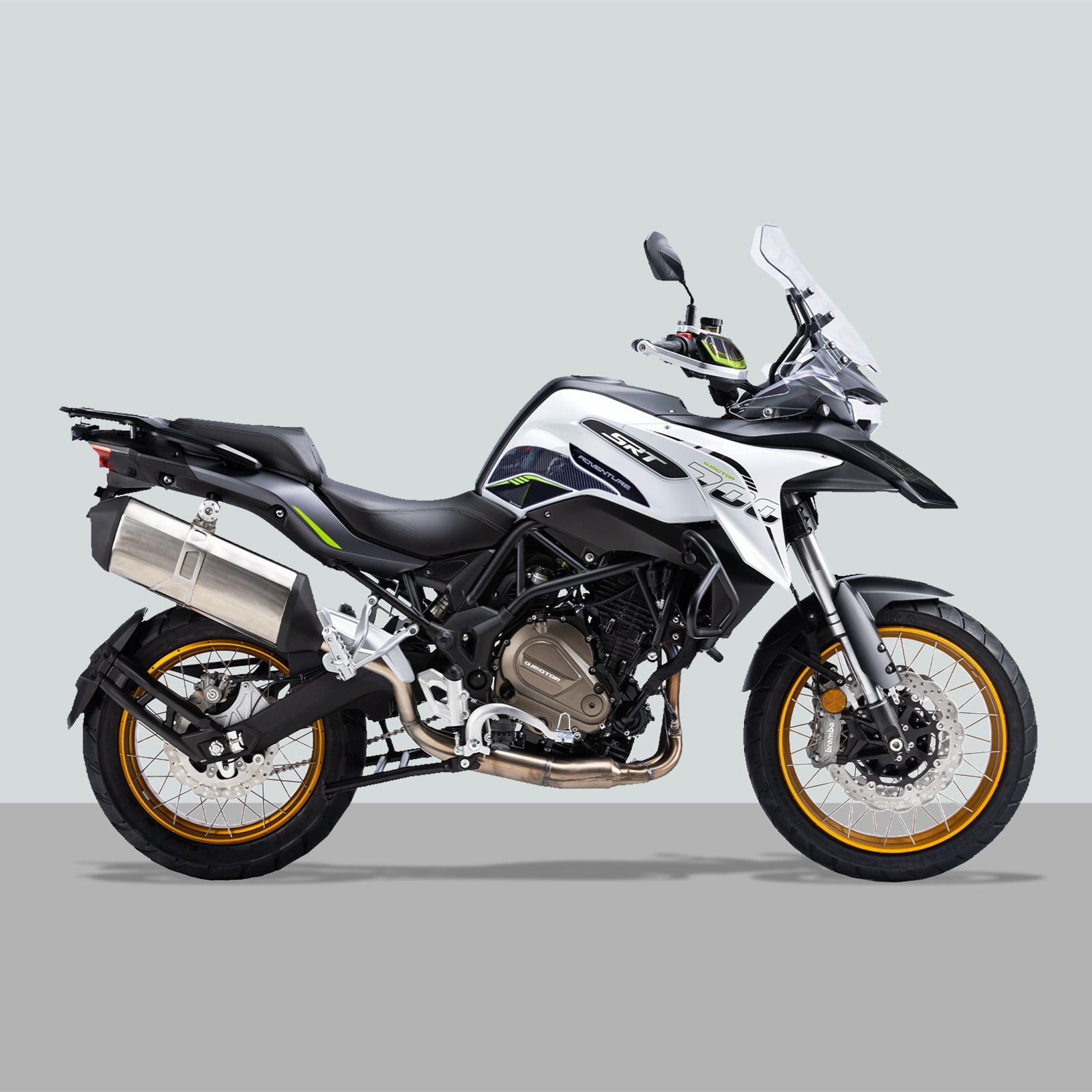 Resin Bike 3D Motorcycle Stickers - Full Kit | QJMotor SRT 700 X 2024>2026 - Pyramid Motorcycle Accessories