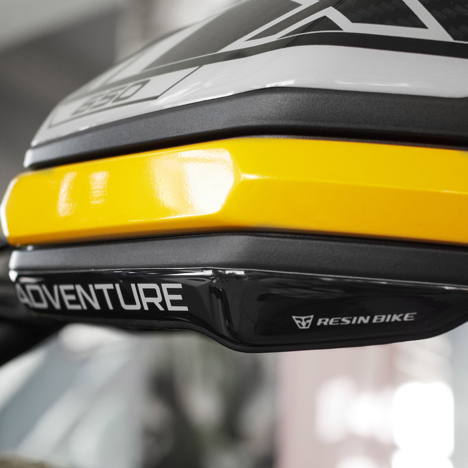 Resin Bike 3D Motorcycle Stickers - Handguards | QJMotor SVT 650 X 2024>Current - Pyramid Motorcycle Accessories