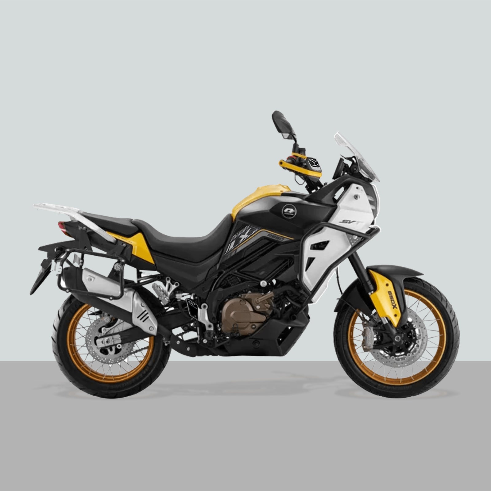 Resin Bike 3D Motorcycle Stickers - Full Kit | QJMotor SVT 650 X 2024>Current - Pyramid Motorcycle Accessories