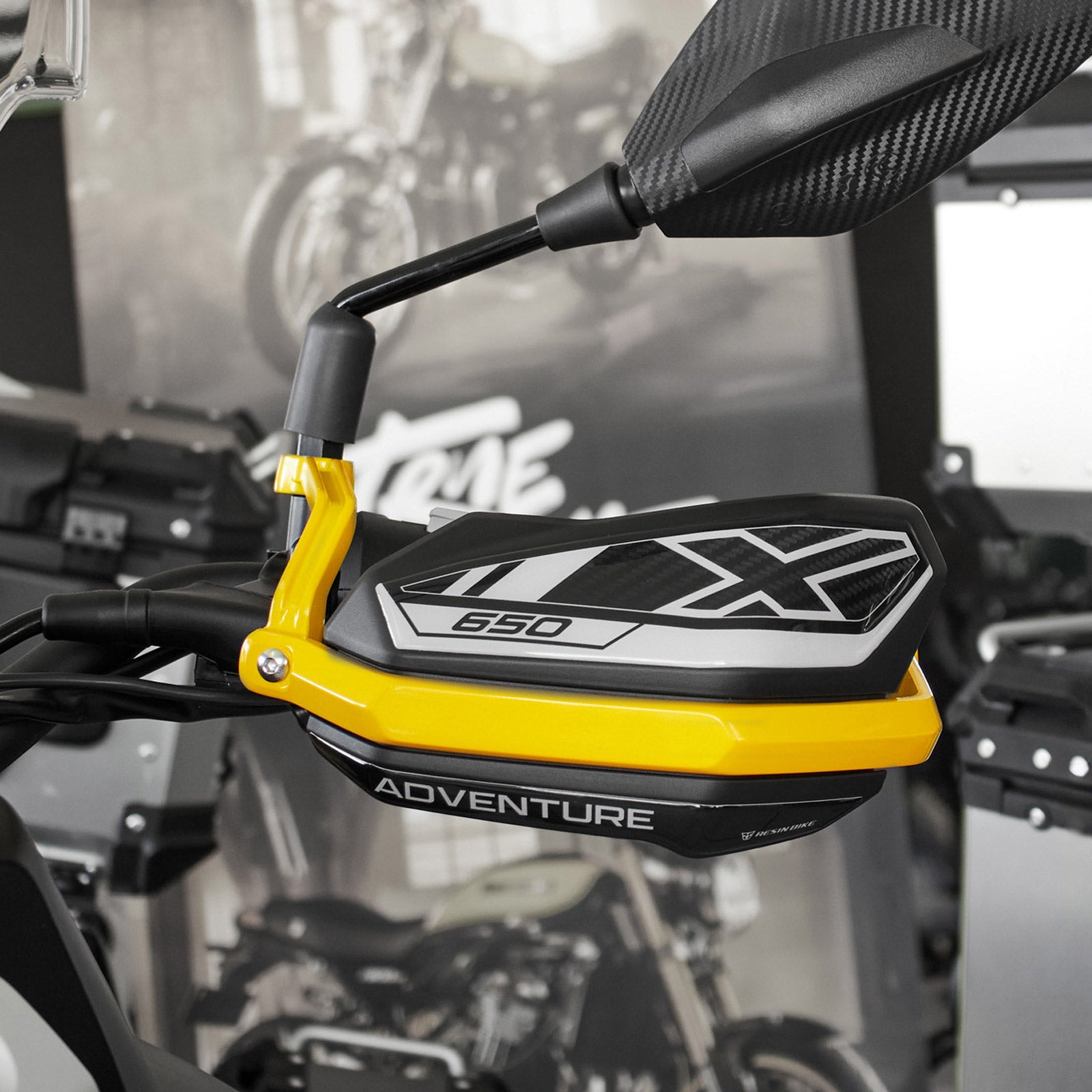 Resin Bike 3D Motorcycle Stickers - Full Kit | QJMotor SVT 650 X 2024>Current - Pyramid Motorcycle Accessories