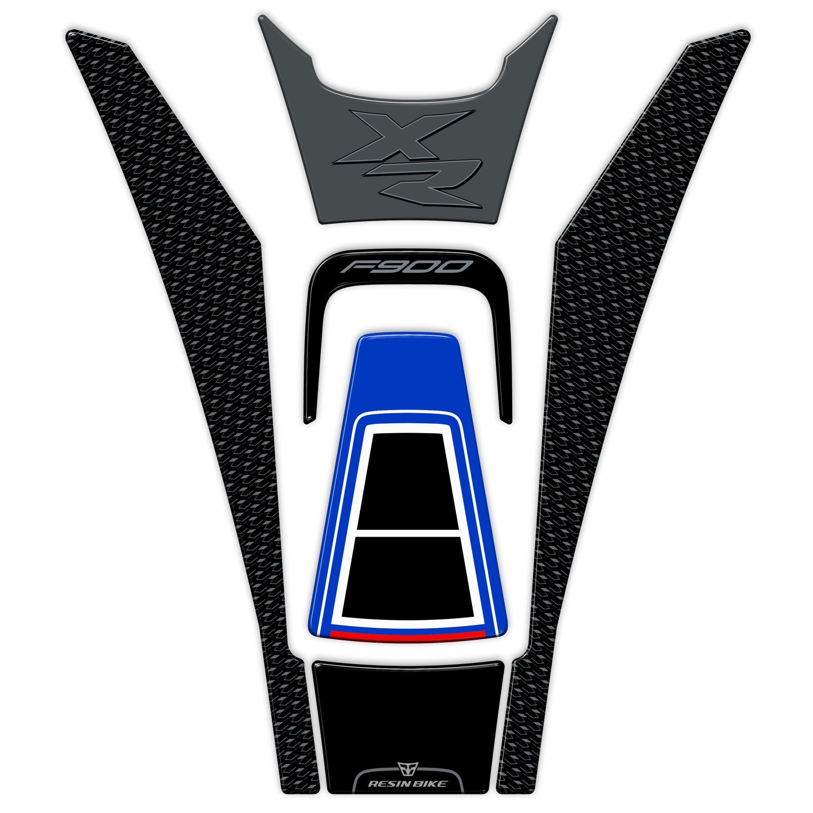 Resin Bike 3D Motorcycle Stickers - Tank Pad | BMW F 900 XR 2020>2026 RB-1000735900001 - Pyramid Motorcycle Accessories