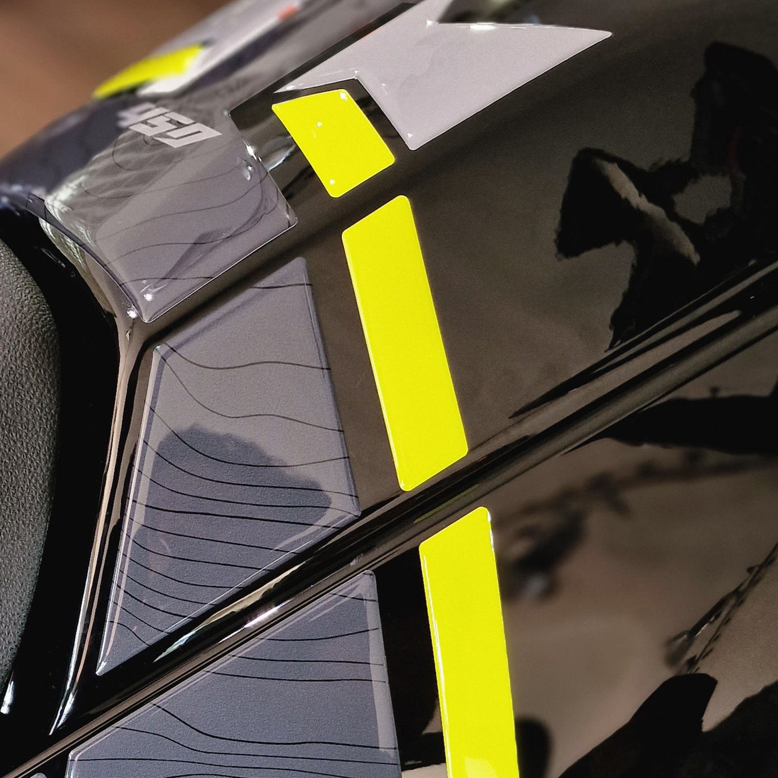 Resin Bike 3D Motorcycle Stickers - Tank Sides | CFMoto 450MT 2023>2026 RB-1000736600009 - Pyramid Motorcycle Accessories