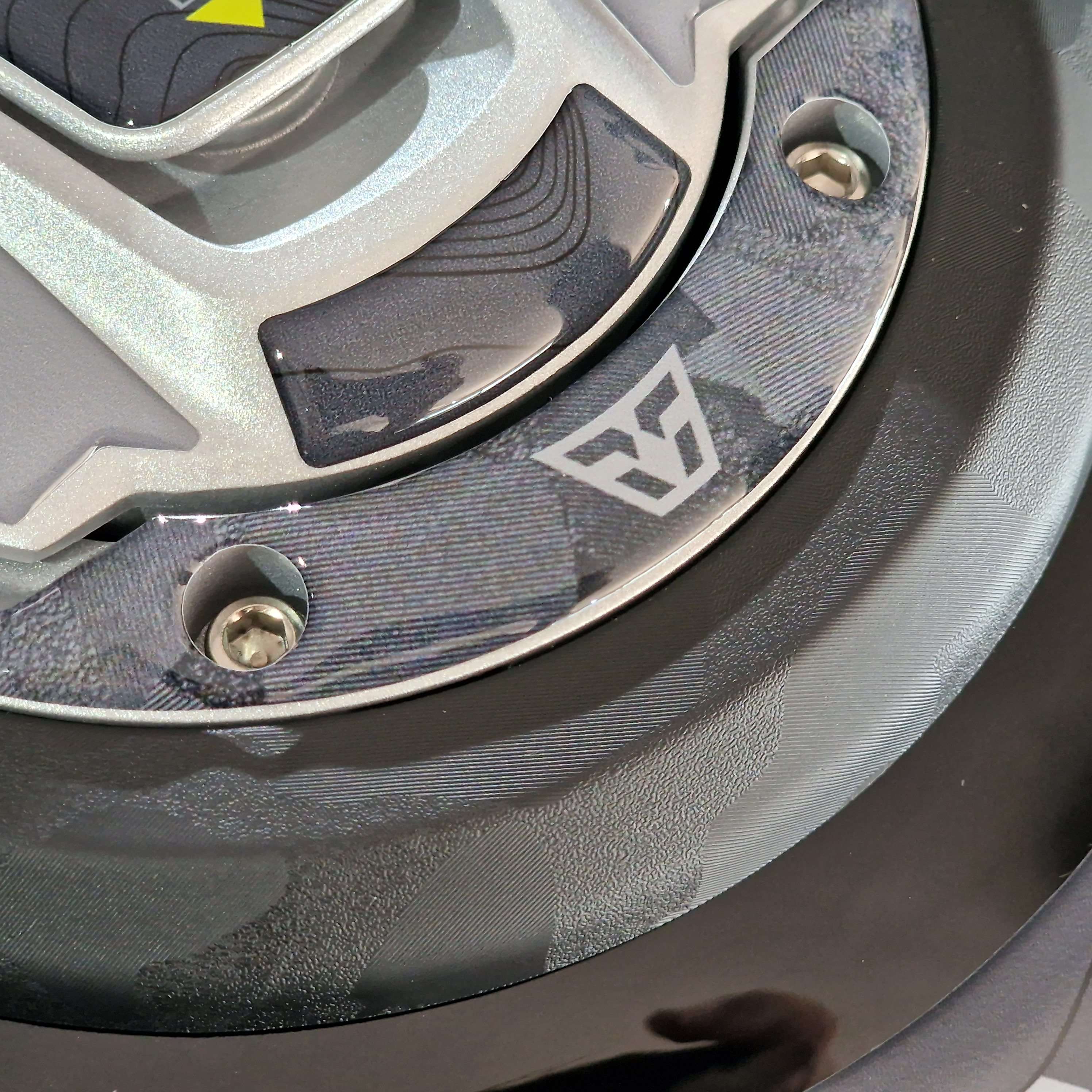 Resin Bike 3D Motorcycle Stickers - Fuel Cap | CFMoto 450MT 2023>2026 - Pyramid Motorcycle Accessories