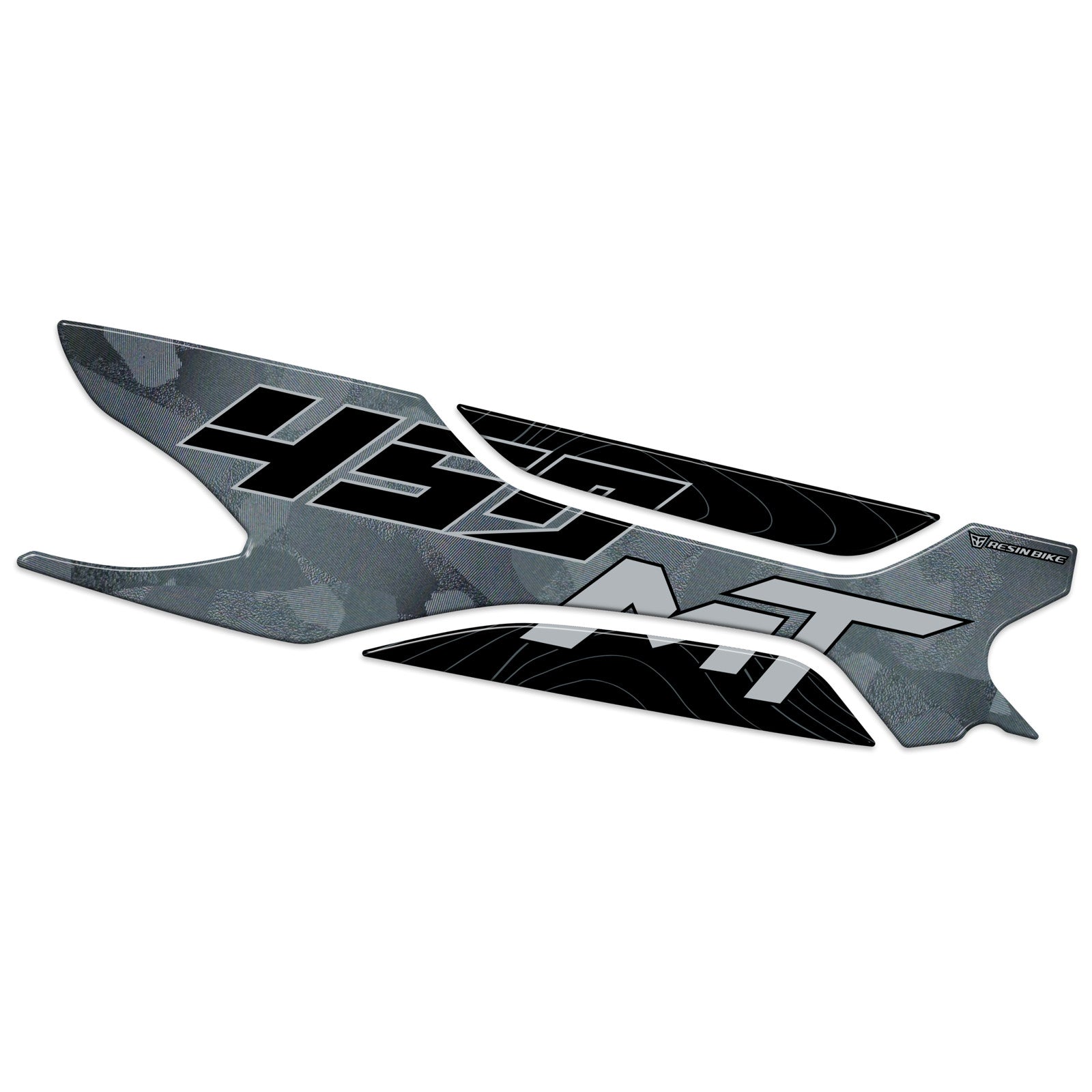 Resin Bike 3D Motorcycle Stickers - Swingarm | CFMoto 450 MT 2024>2026 - Pyramid Motorcycle Accessories