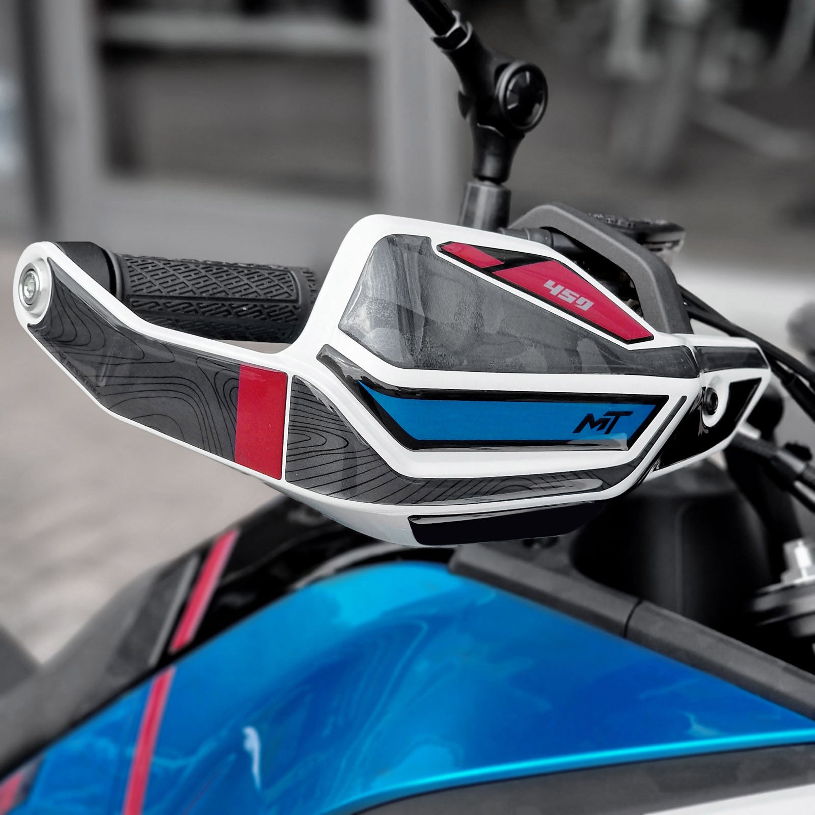 Resin Bike 3D Motorcycle Stickers - Full Kit | CFMoto 450MT 2023>2026 RB-1000738000005 - Pyramid Motorcycle Accessories