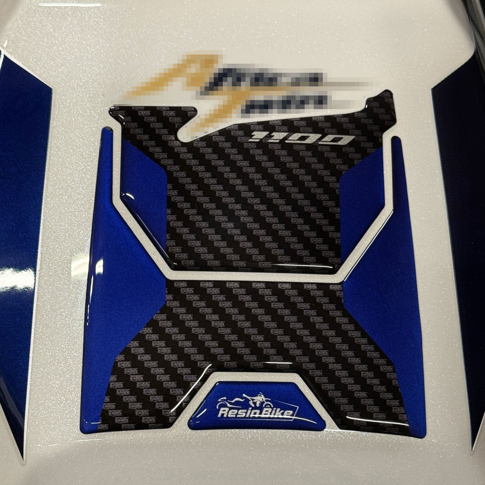 Resin Bike 3D Motorcycle Stickers - Tank Pad | Honda CRF 1100 L Africa Twin Adventure Sports 2024>2025 RB-1000704000008 - Pyramid Motorcycle Accessories