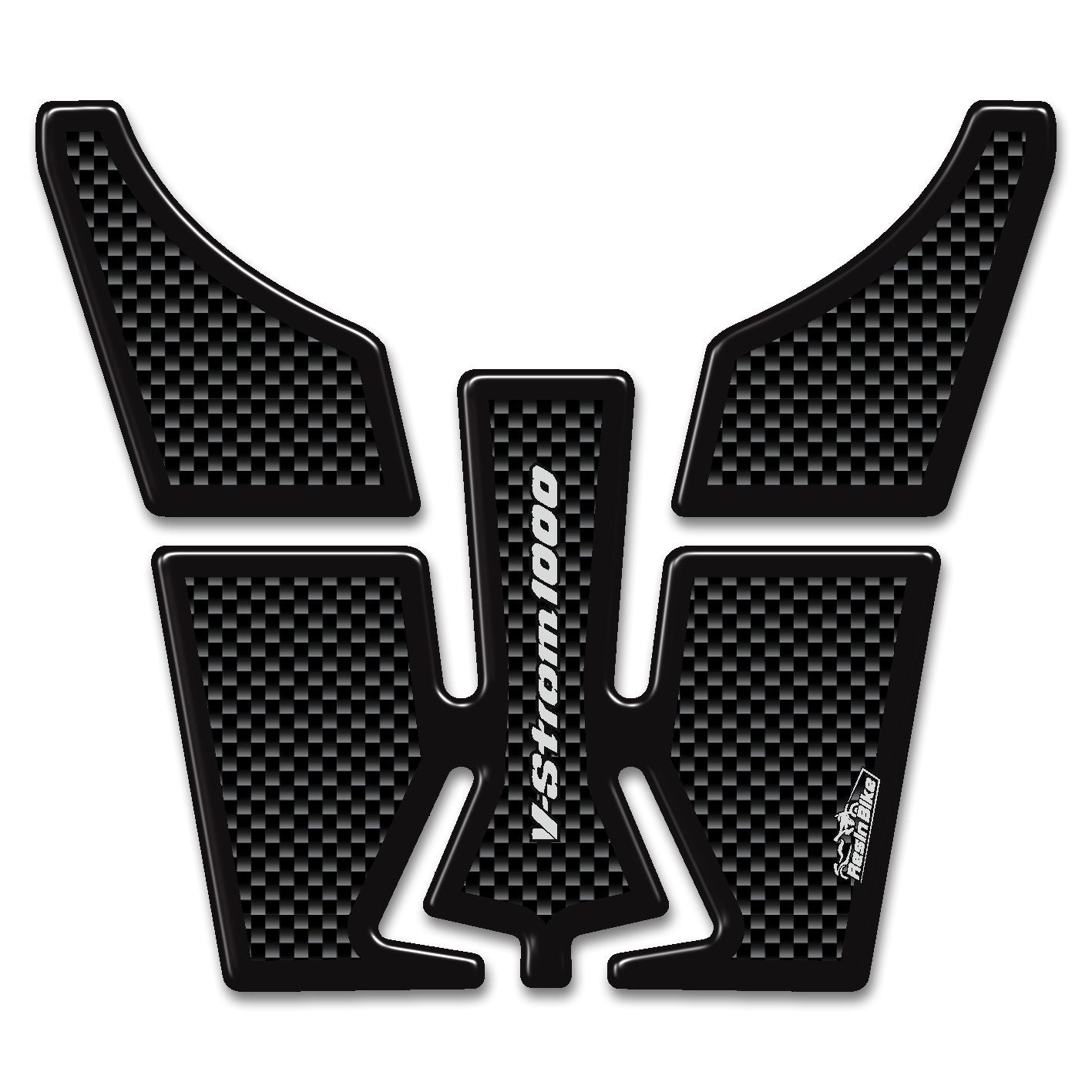 Resin Bike 3D Motorcycle Stickers - Tank Pad | Suzuki V-Strom 1000 / 1000XT 2014>2019 RB-B50100R0 - Pyramid Motorcycle Accessories